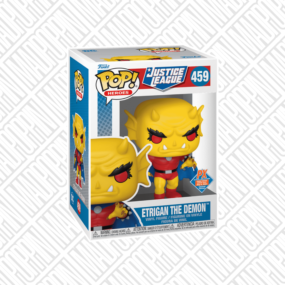 Funko Pop DC Heroes Justice League Etrigan The Demon PX FCBD #459