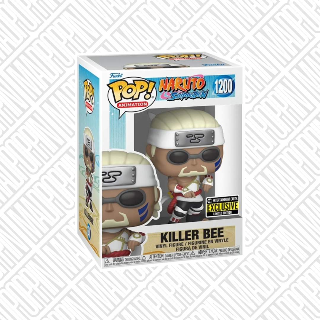Funko Pop Naruto Shippuden Killer Bee Entertainment Earth #1200