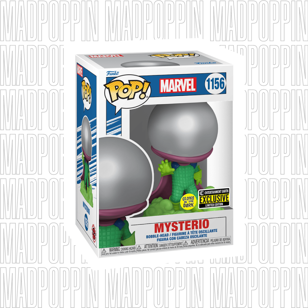 Funko Pop Marvel Beyond Amazing Mysterio 616 Metallic Glow Entertainment Earth 1156