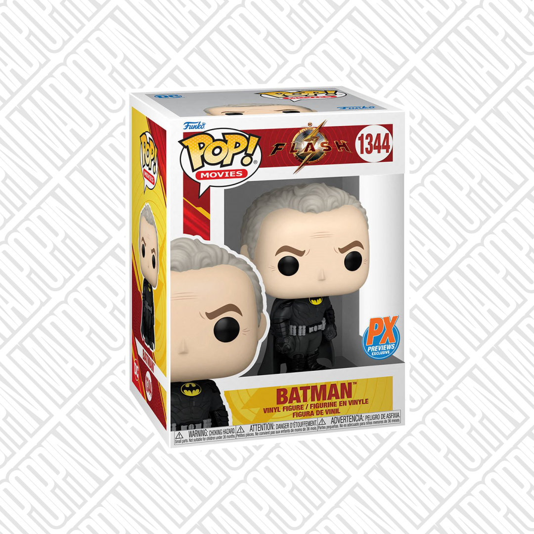 Funko Pop Movies DC The Flash Batman Unmasked Michael Keaton PX #1344