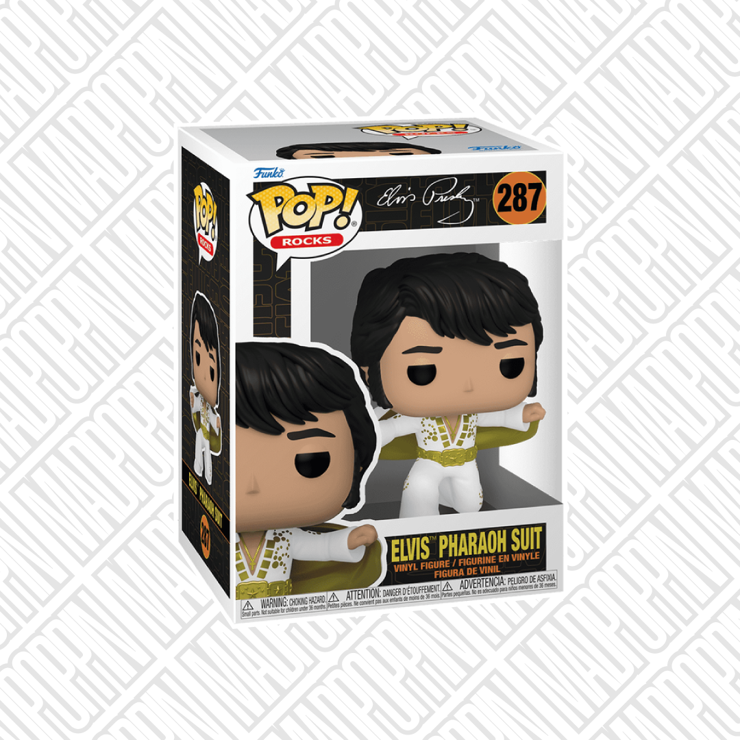 Funko Pop Rocks Elvis Presley Pharaoh Suit #287