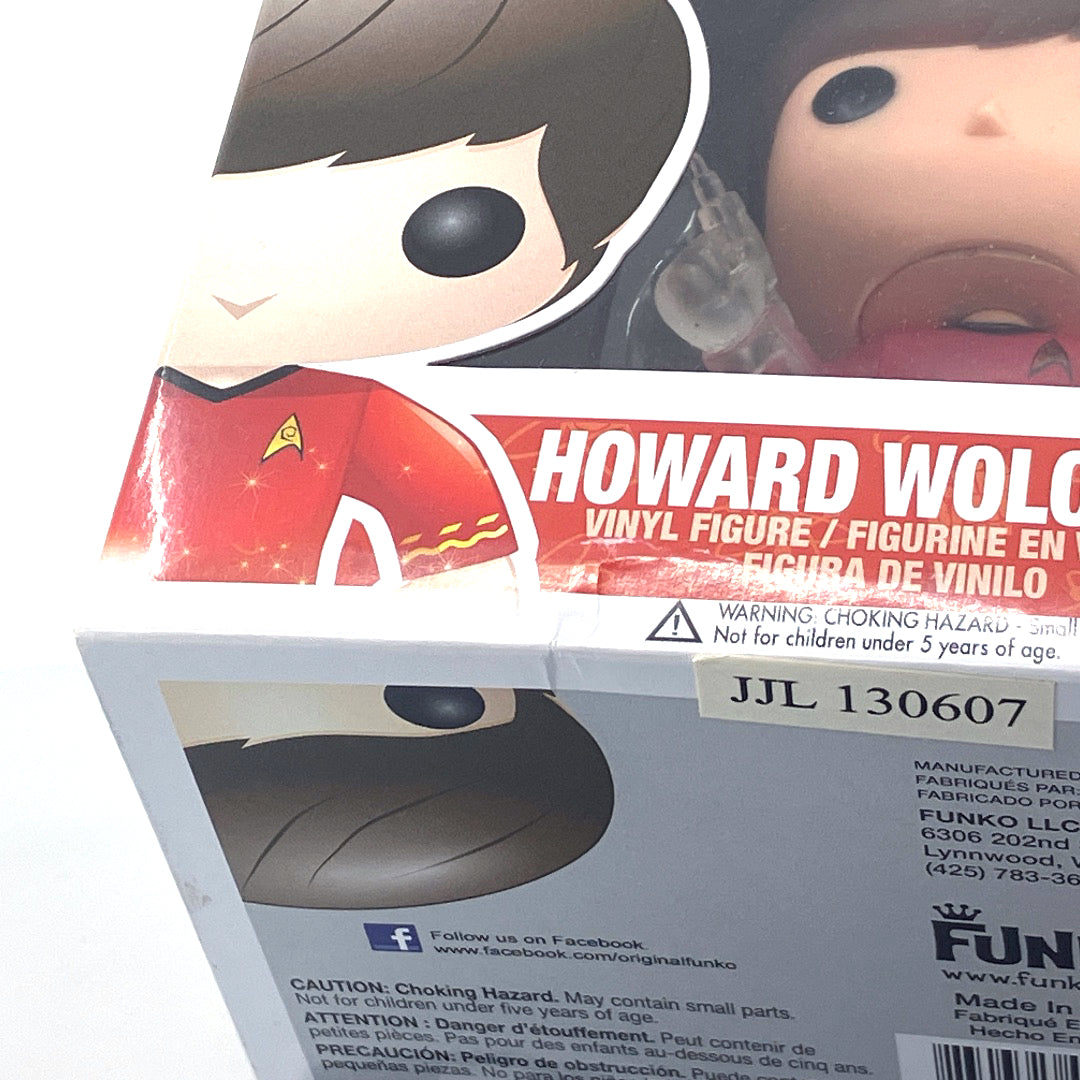 Funko Pop Television The Big Bang Theory Howard Wolowitz Star Trek Fading SDCC 75