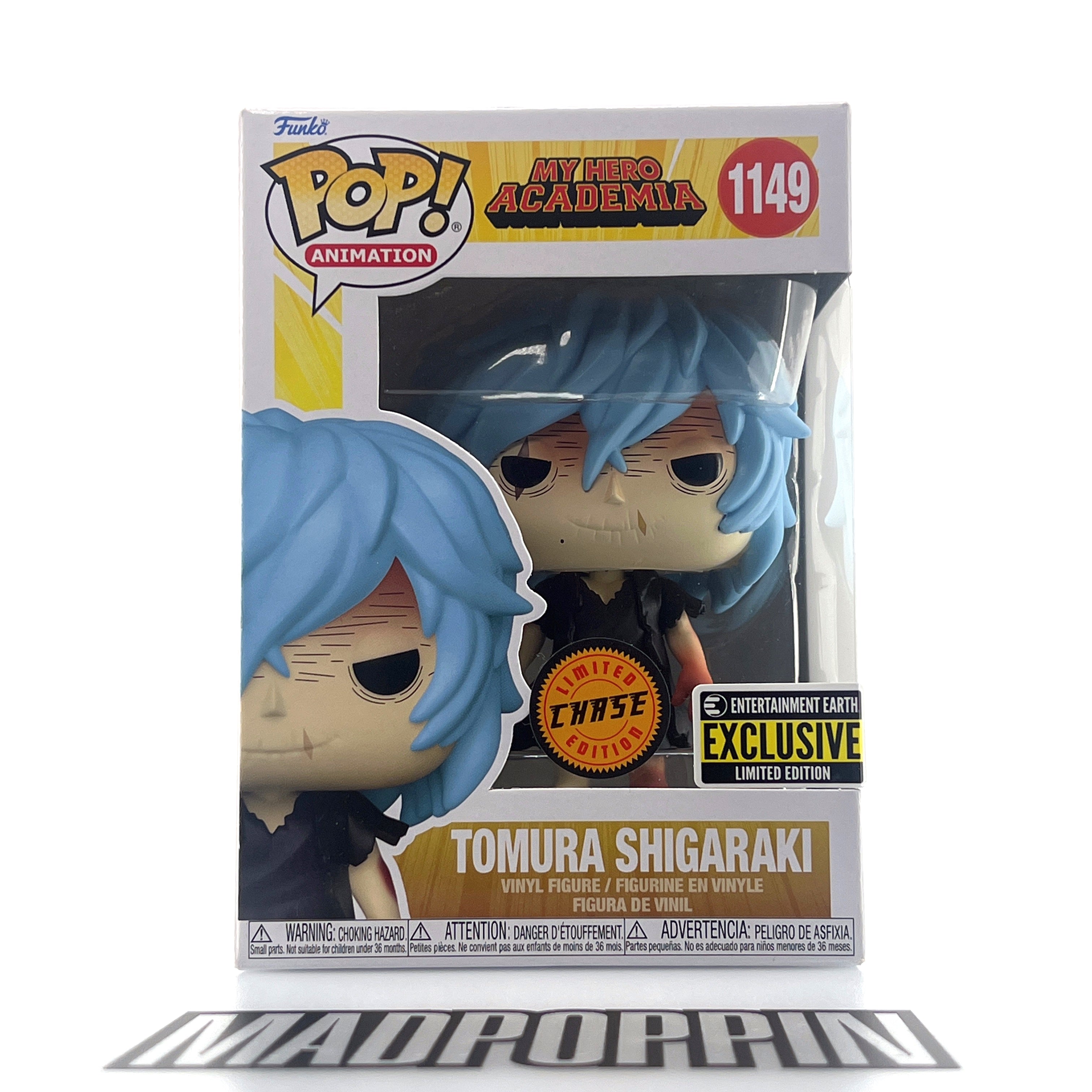 Funko Pop Anime My Hero Academia Tomura Shigaraki Entertainment Earth Chase #1149