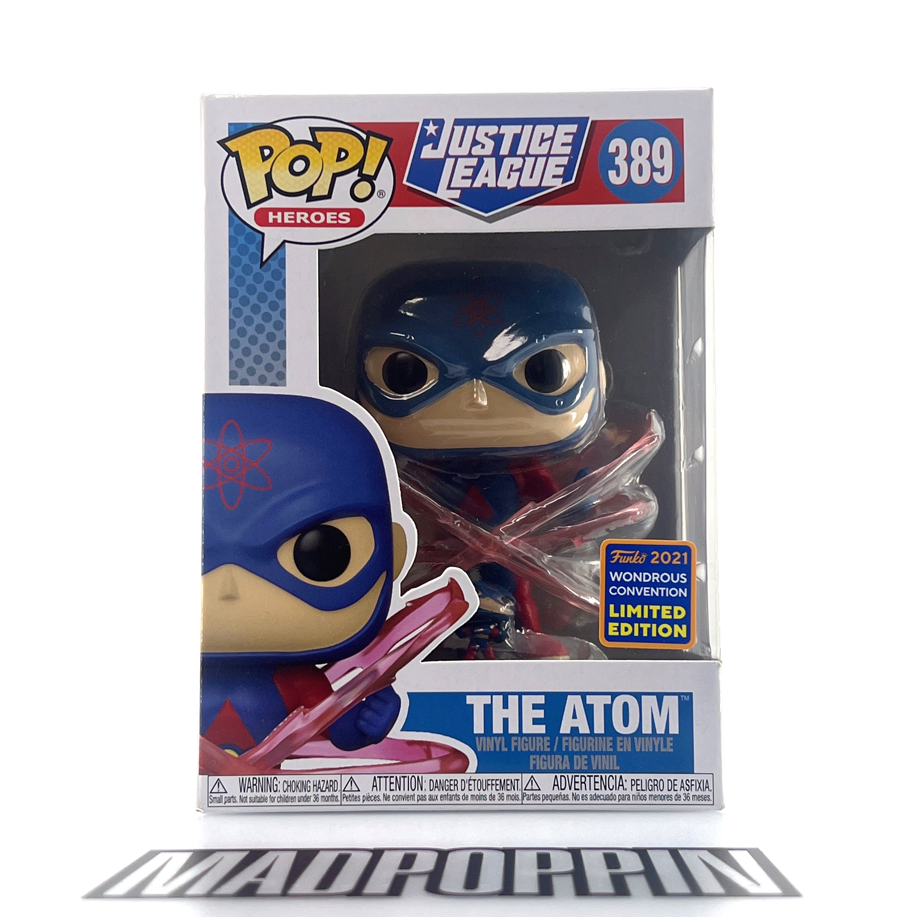 Funko Pop DC Heroes Justice League The Atom Wondercon #389