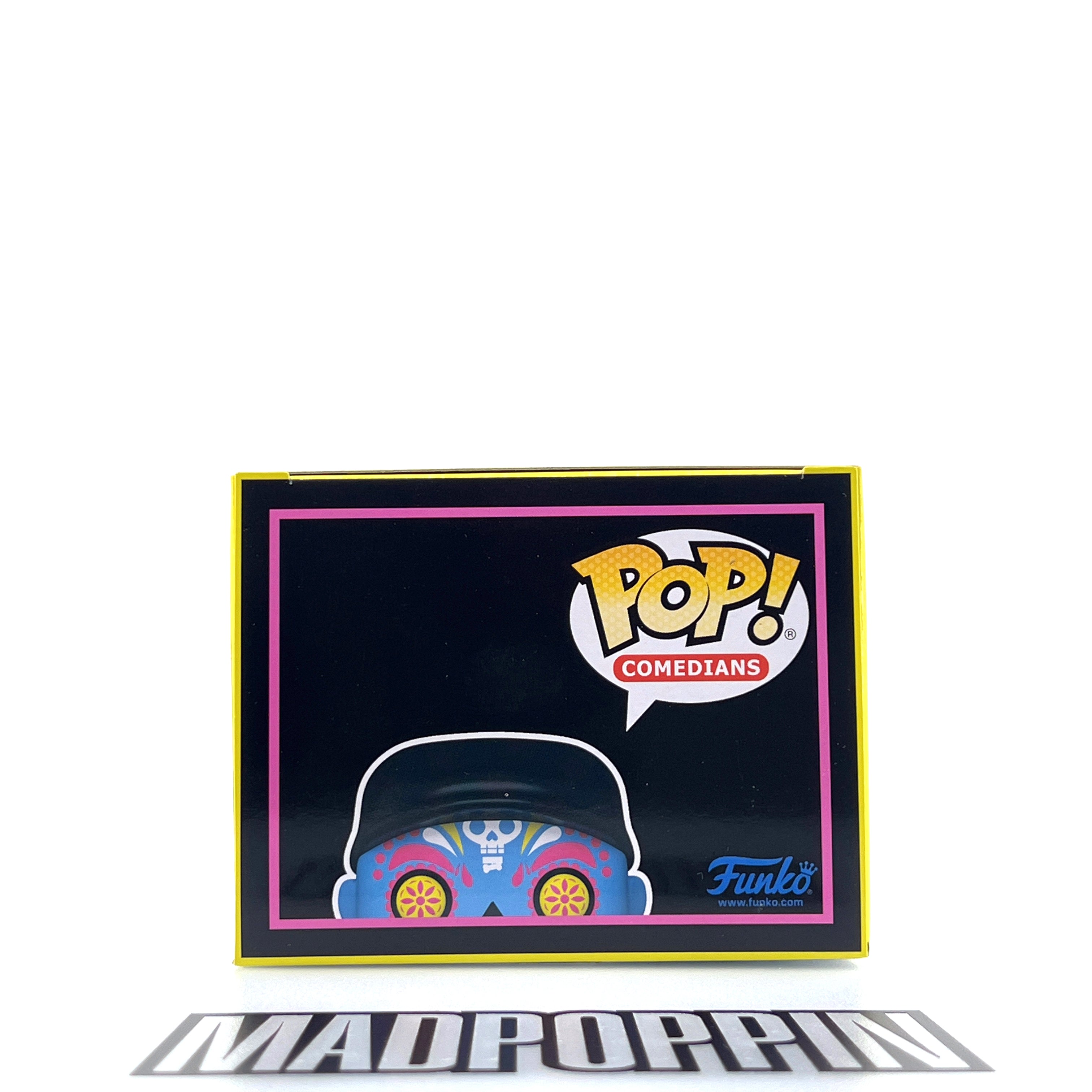 Funko Pop Comedians Dia De Los Fluffy's Con Puppies Gabriel Iglesias Must Love Dogs Blacklight #02