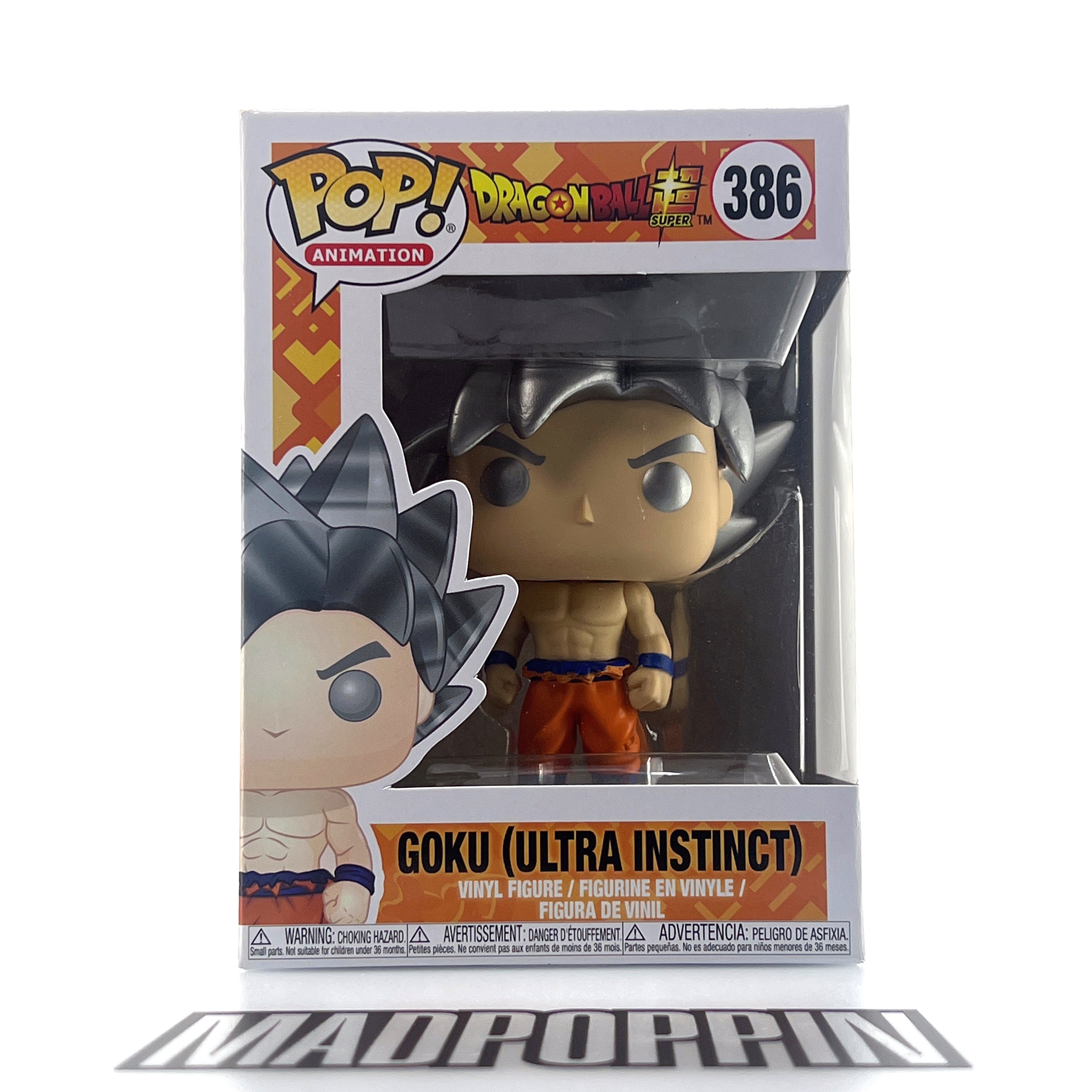 Funko Pop Anime Dragon Ball Super Goku Ultra Instinct #386