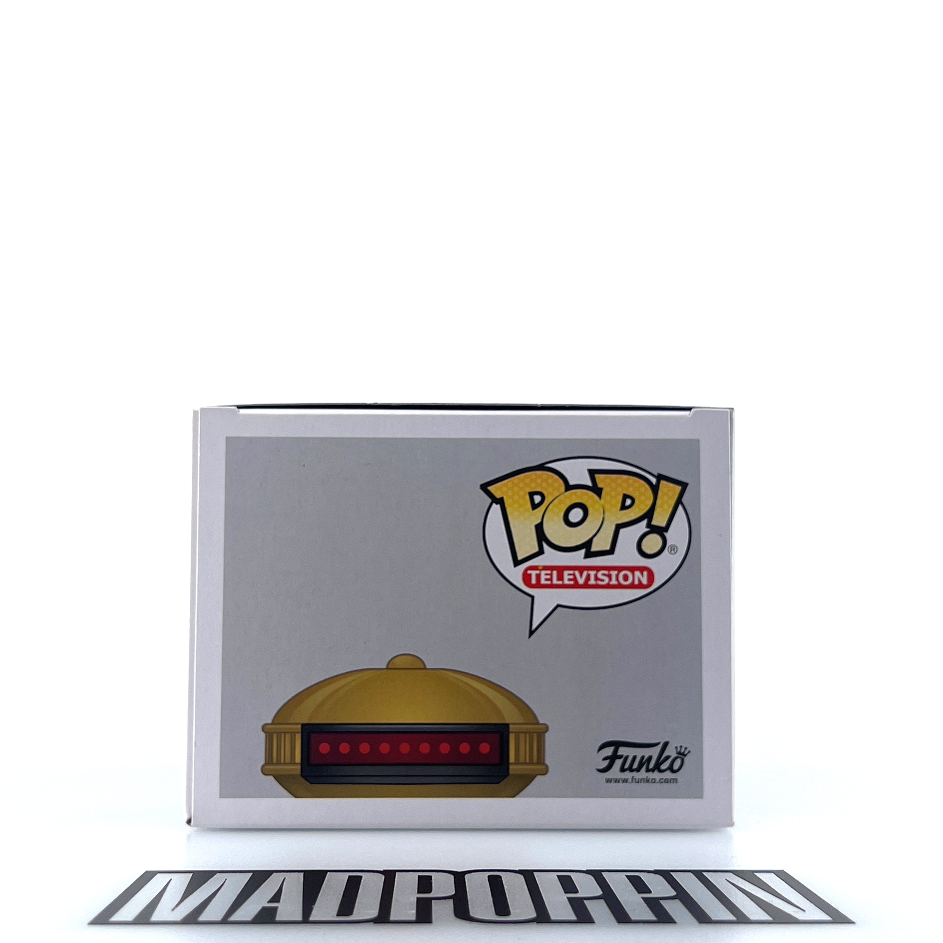 Funko Pop Mighty Morphin Power Rangers Alpha 5 Bait Black Gold Signed JSA #408