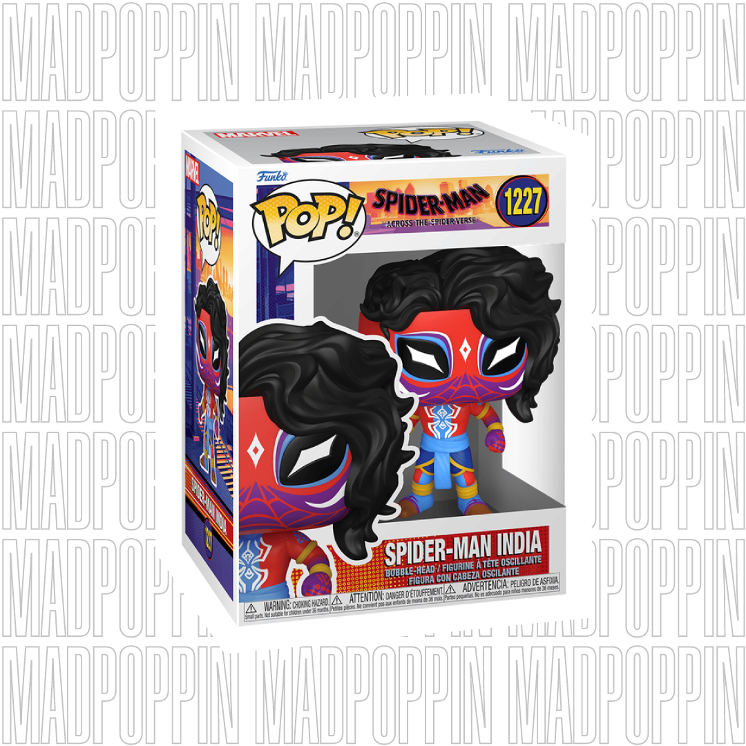 Funko Pop Marvel Spider-Man Across The Spider-Verse Spider-Man India 1227
