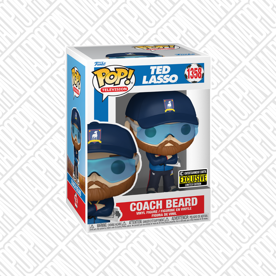 Funko Pop Television Ted Lasso Coach Beard Entertainment Earth #1358