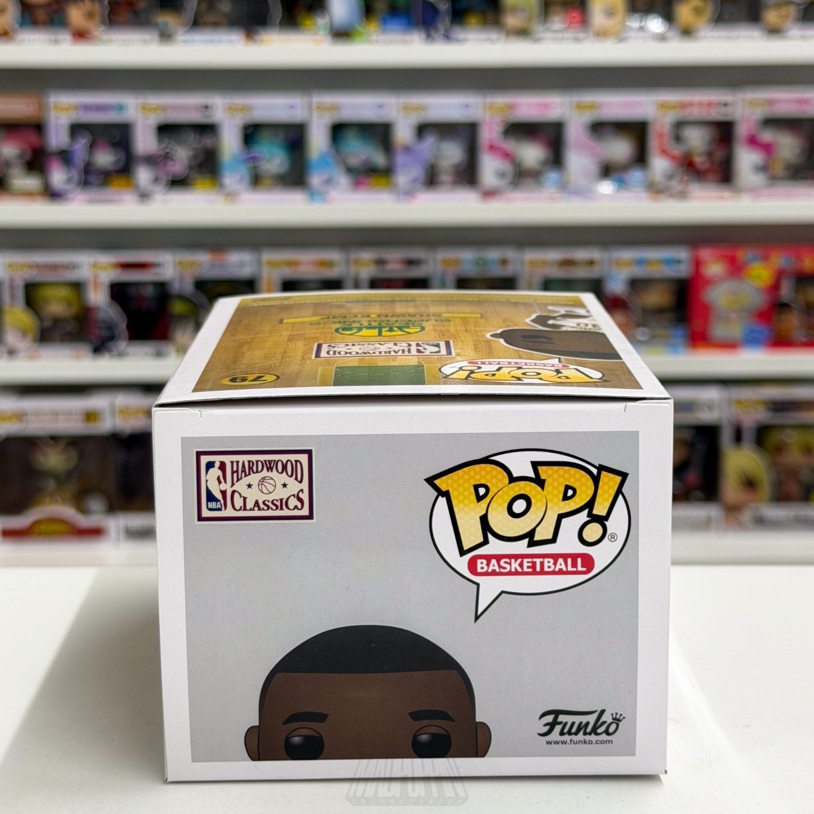 Funko Pop NBA Basketball HWC Seattle Supersonics Shawn Kemp 79 Dunk Vinyl Figure