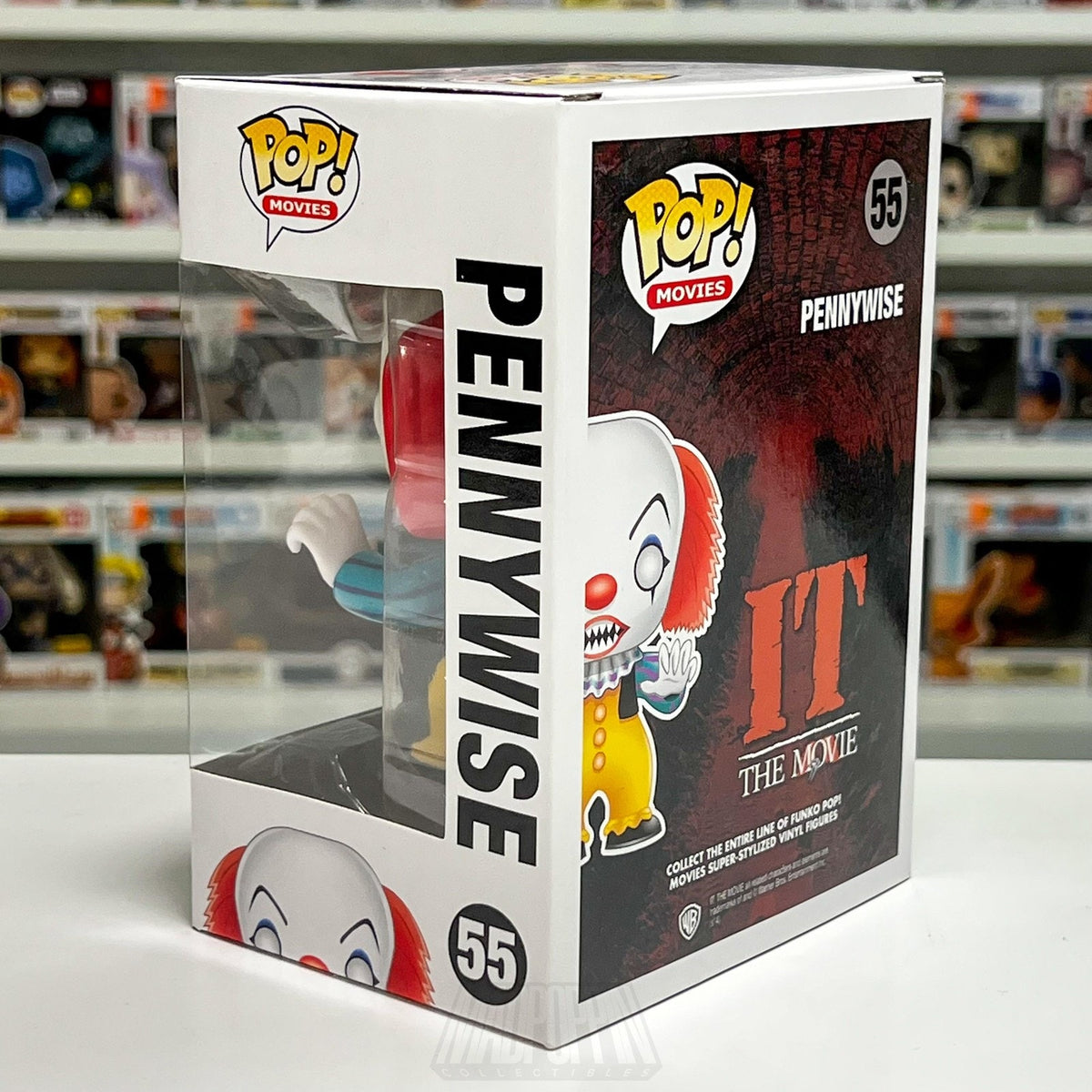 Funko Pop IT The Movie Pennywise Tim Curry 55 Alien Clown Horror Vinyl Figure