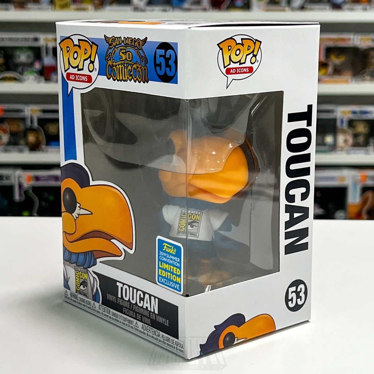 Funko Pop San Diego Comic Con Toucan Summer Convention 2019 SDCC 53 Exclusive