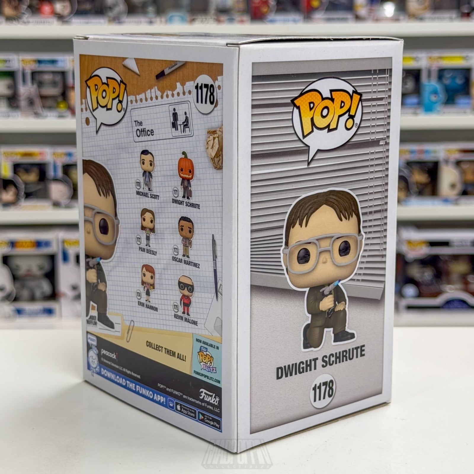 Funko Pop TV The Office Dwight Schrute Blow Torch Target 1178 Toy Vinyl Figure