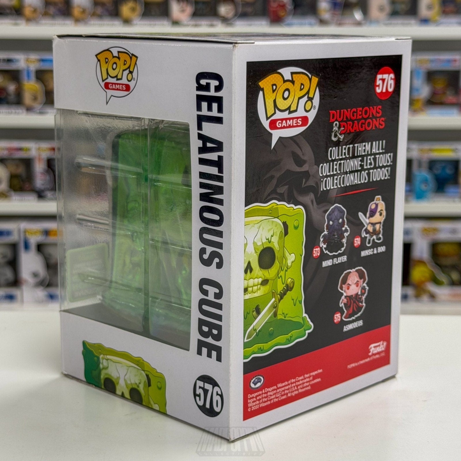 Funko Pop Games Dungeons & Dragons Gelatinous Cube ECCC 576 DnD Vinyl Figure