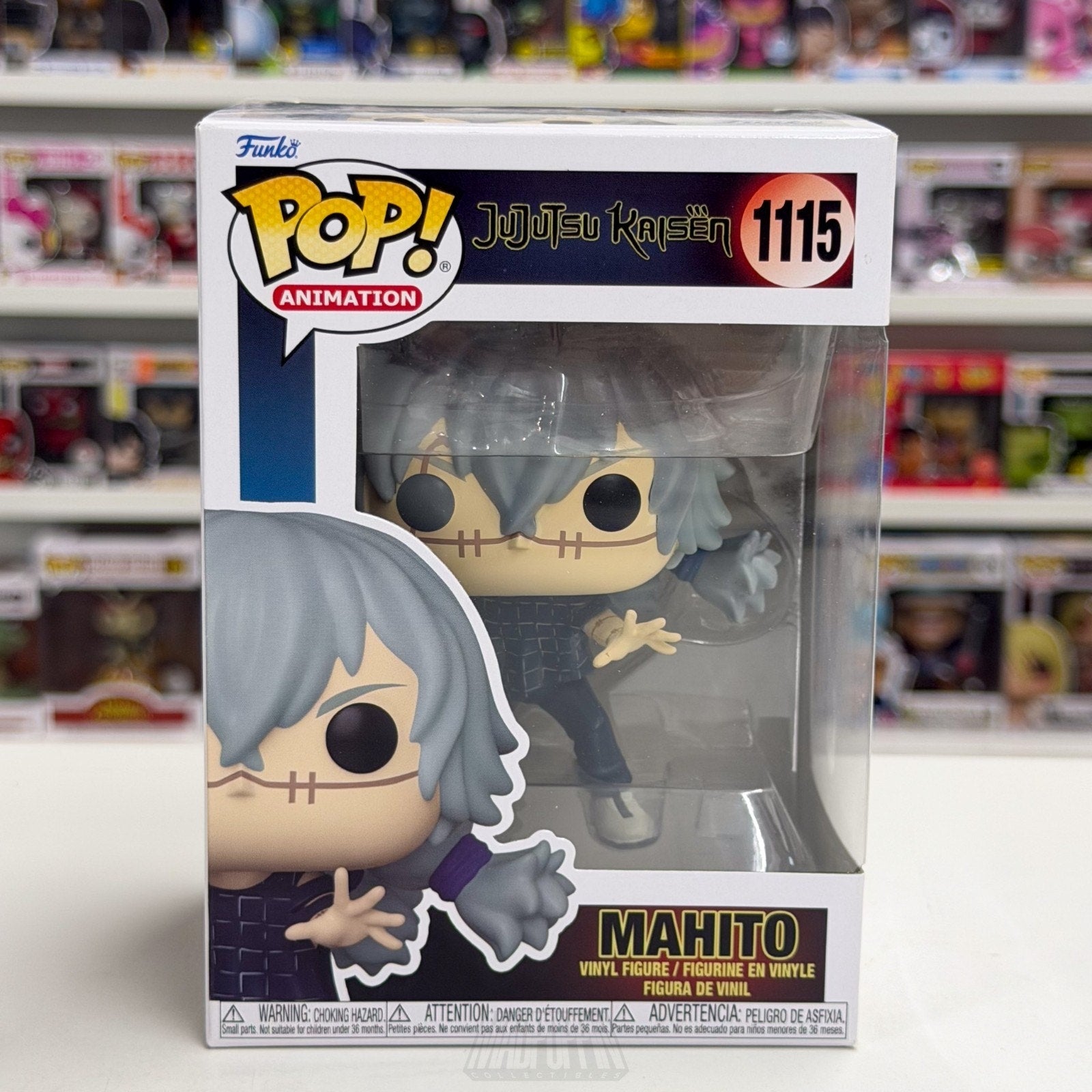 Funko Pop Anime Jujutsu Kaisen Mahito 1115 Japan Dark Fantasy Manga Vinyl Figure