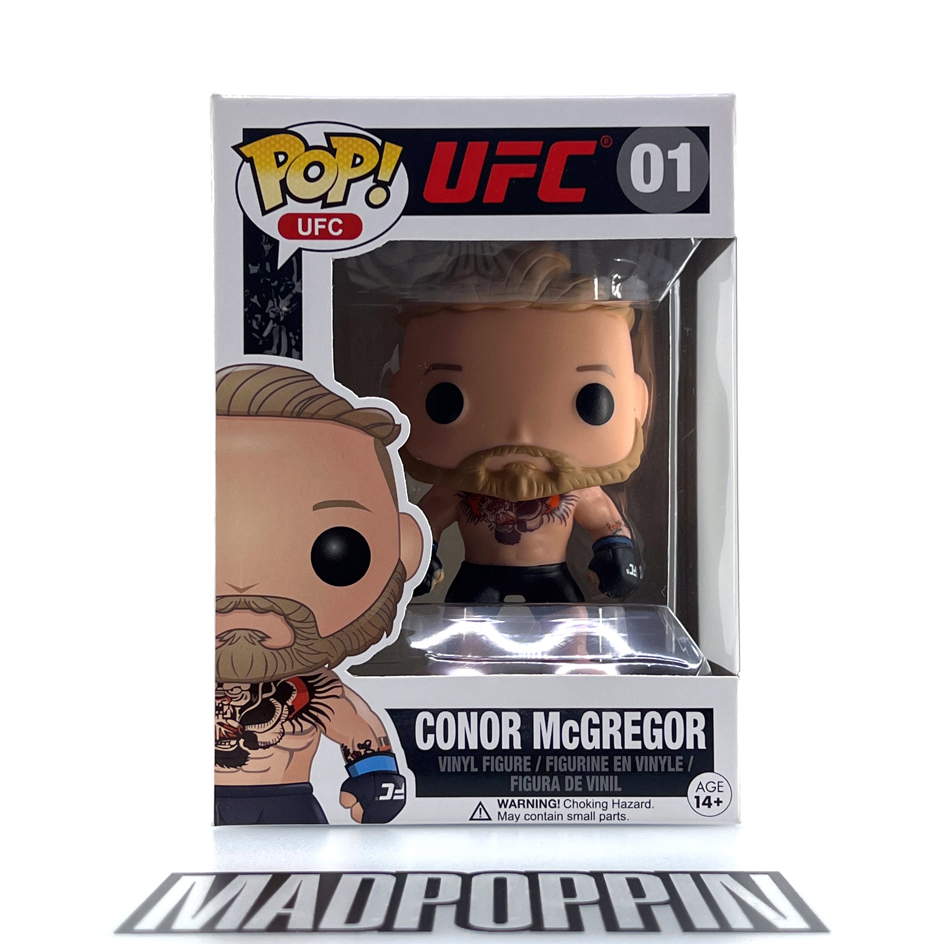 Funko Pop UFC Conor McGregor Black Shorts Vaulted #01
