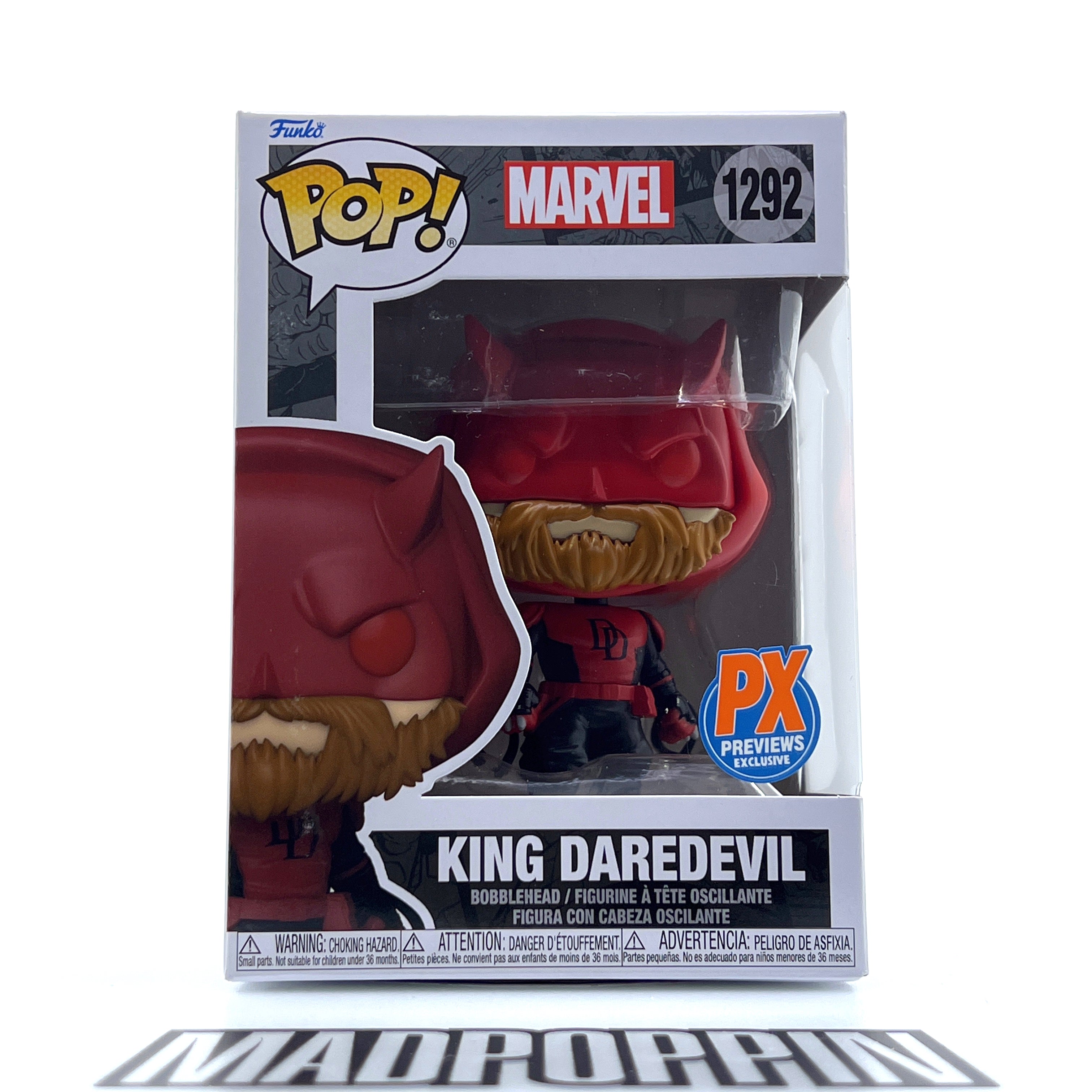 Funko Pop Marvel King Daredevil PX Exclusive 1292