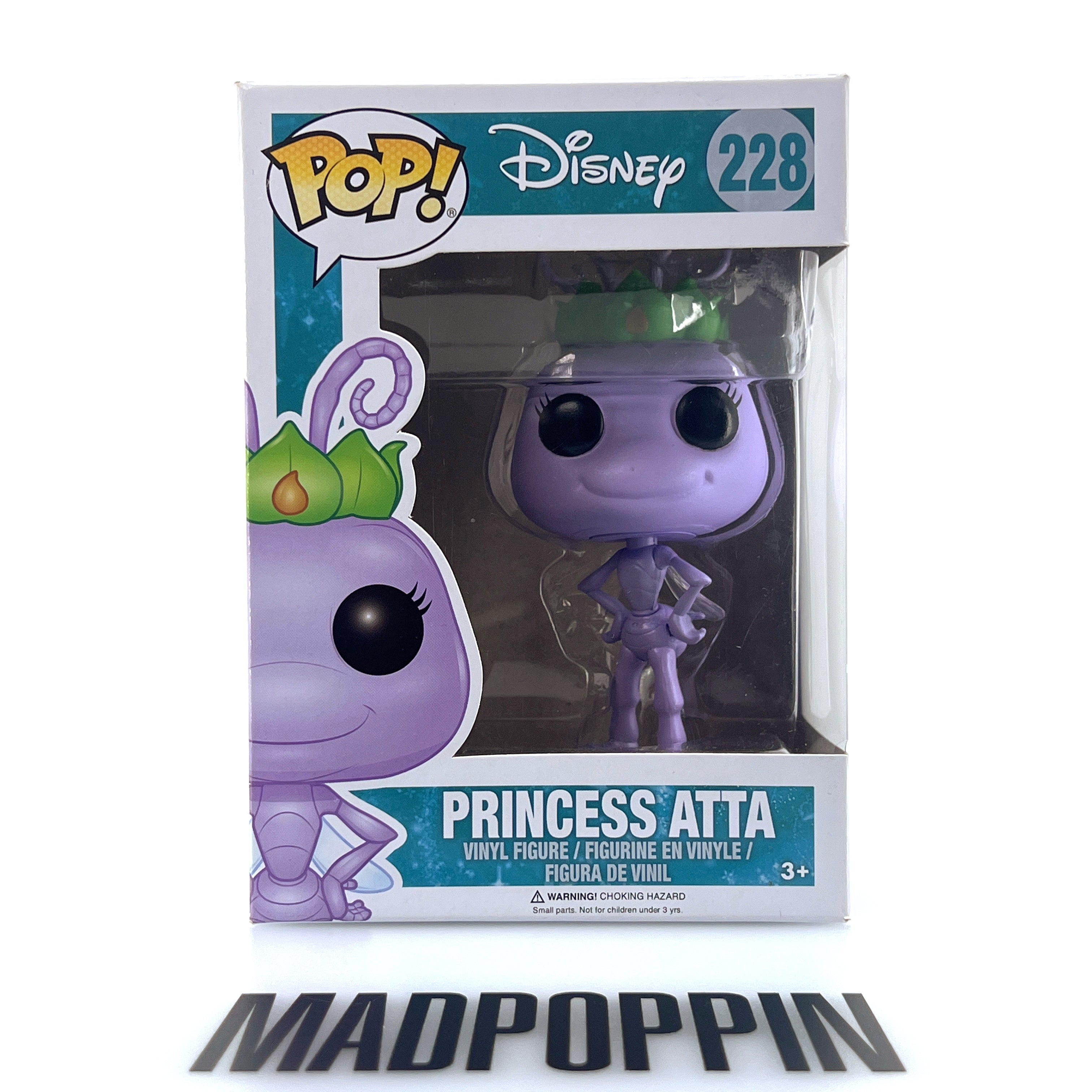 Funko Pop Disney A Bug's Life Princess Atta #228
