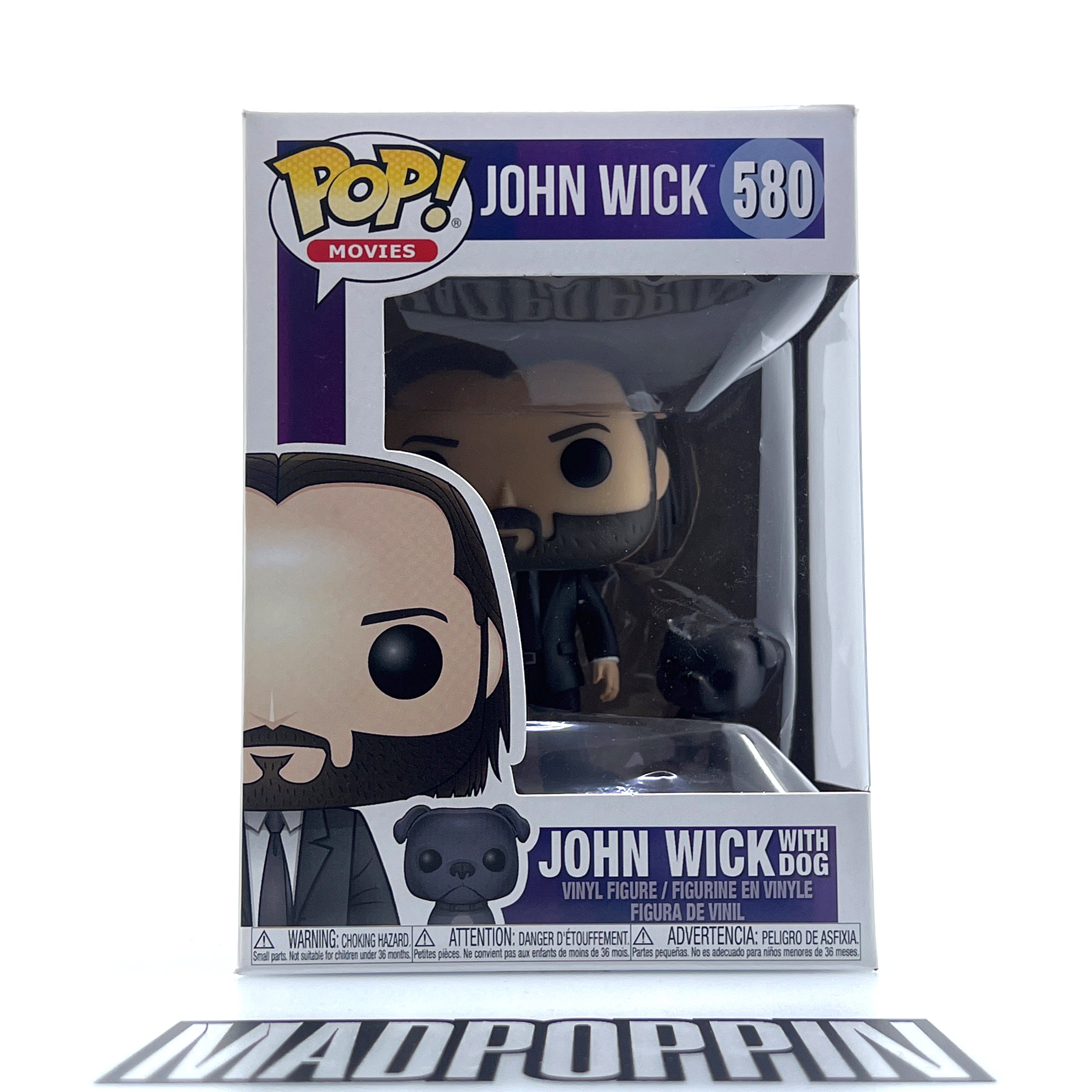 Funko Pop Movies John Wick with Dog Vaulted 580