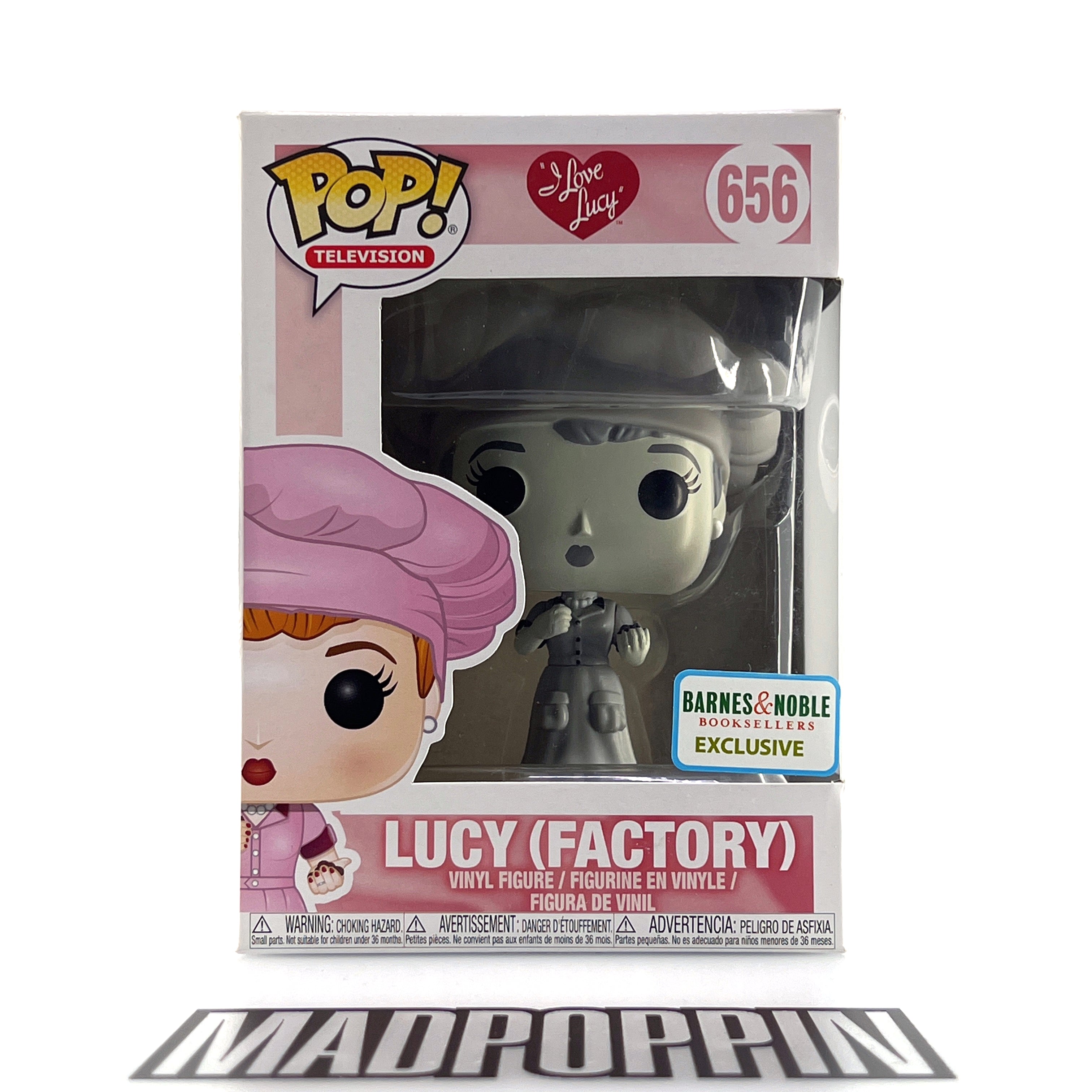 Funko Pop TV I Love Lucy Factory Black & White Barnes & Noble #656