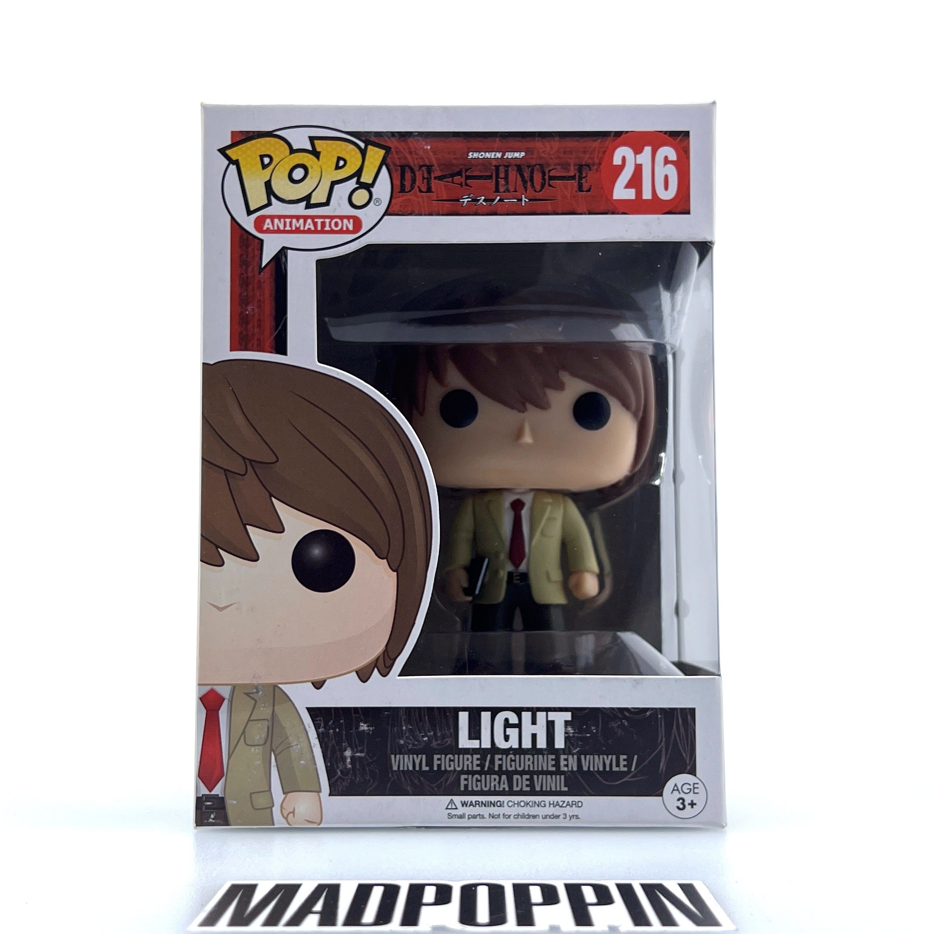 Funko Pop Anime Death Note Light Vaulted 216