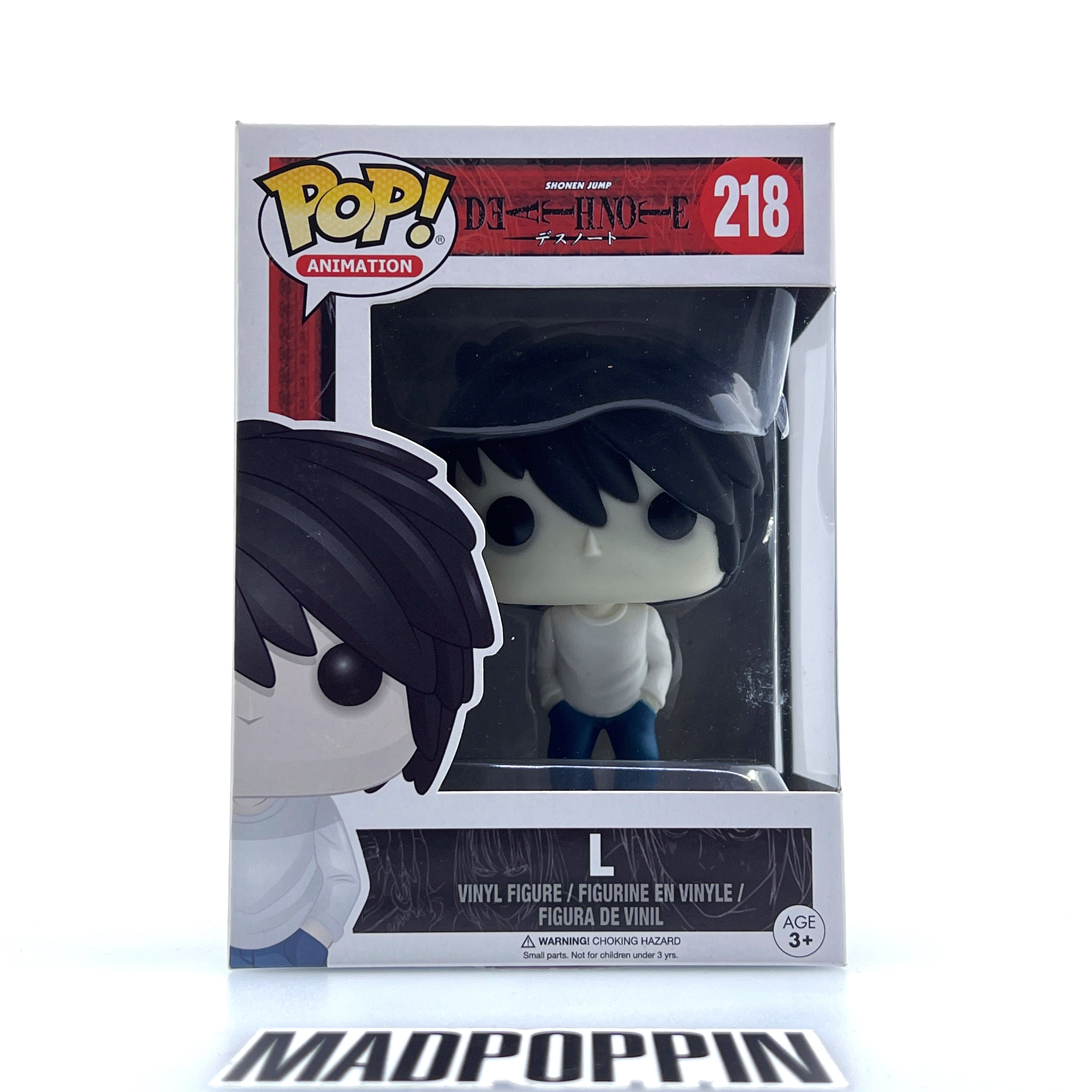 Funko Pop Anime Death Note L Vaulted 218