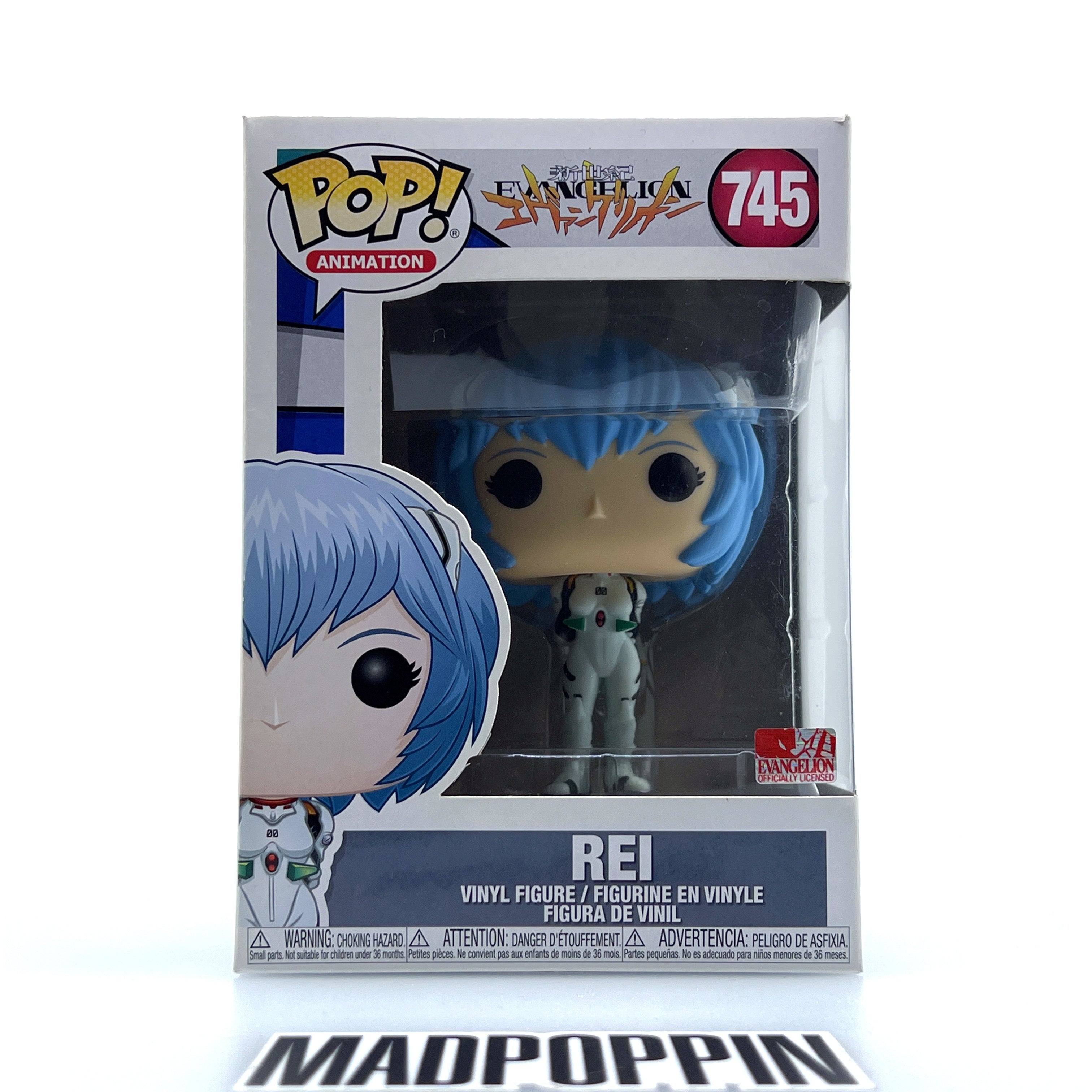 Funko Pop Anime Evangelion Rei Ayanami 745