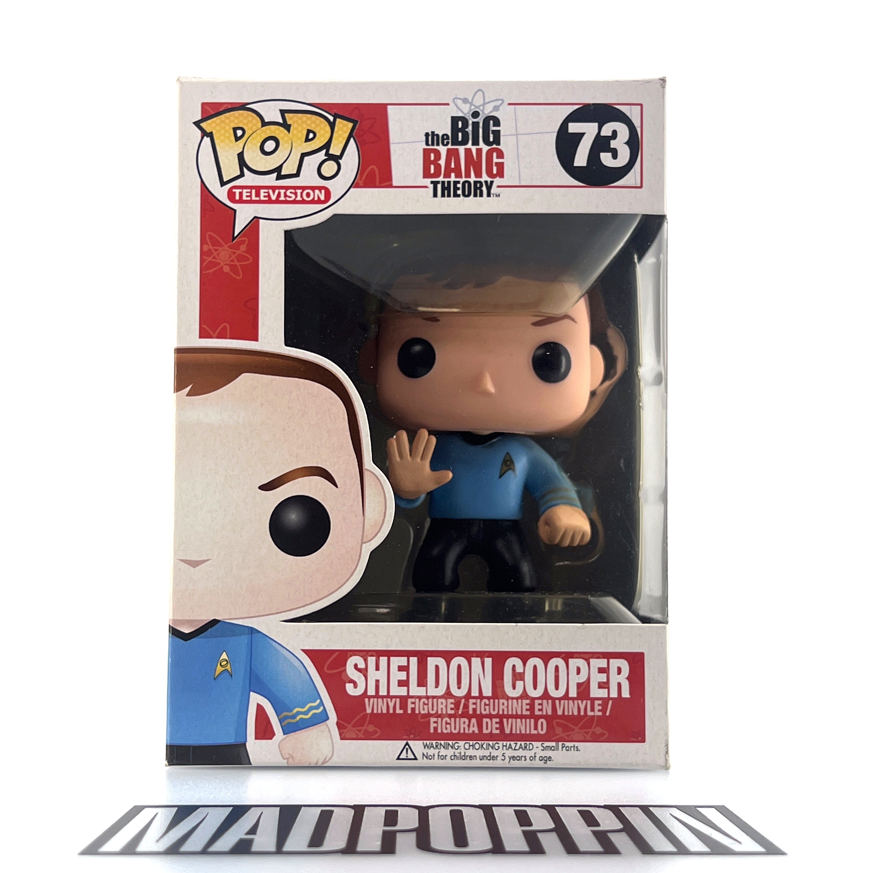 Funko Pop Television The Big Bang Theory Sheldon Cooper Vaulted #73