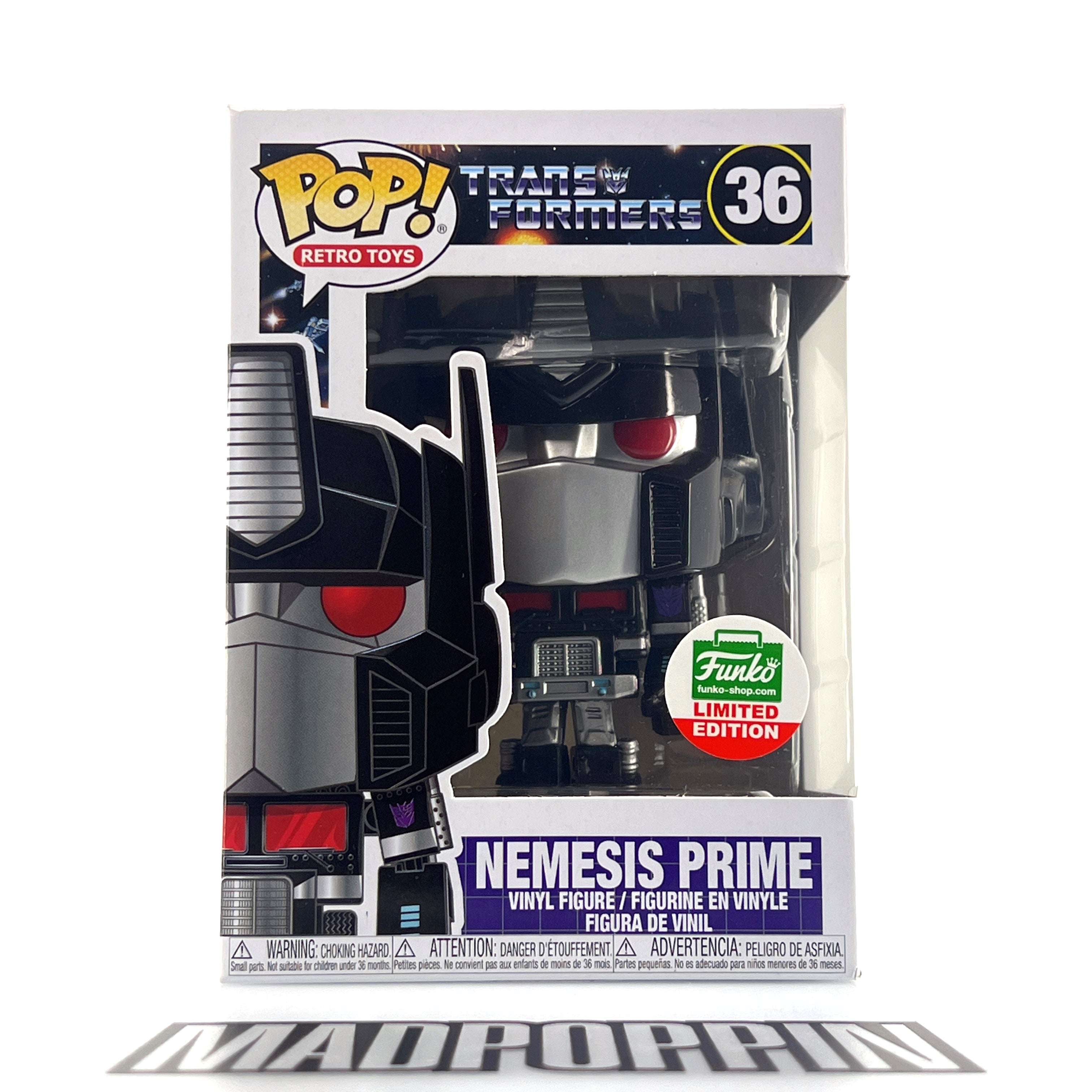 Funko Pop Retro Toys Transformers Nemesis Prime Funko-Shop.com #36
