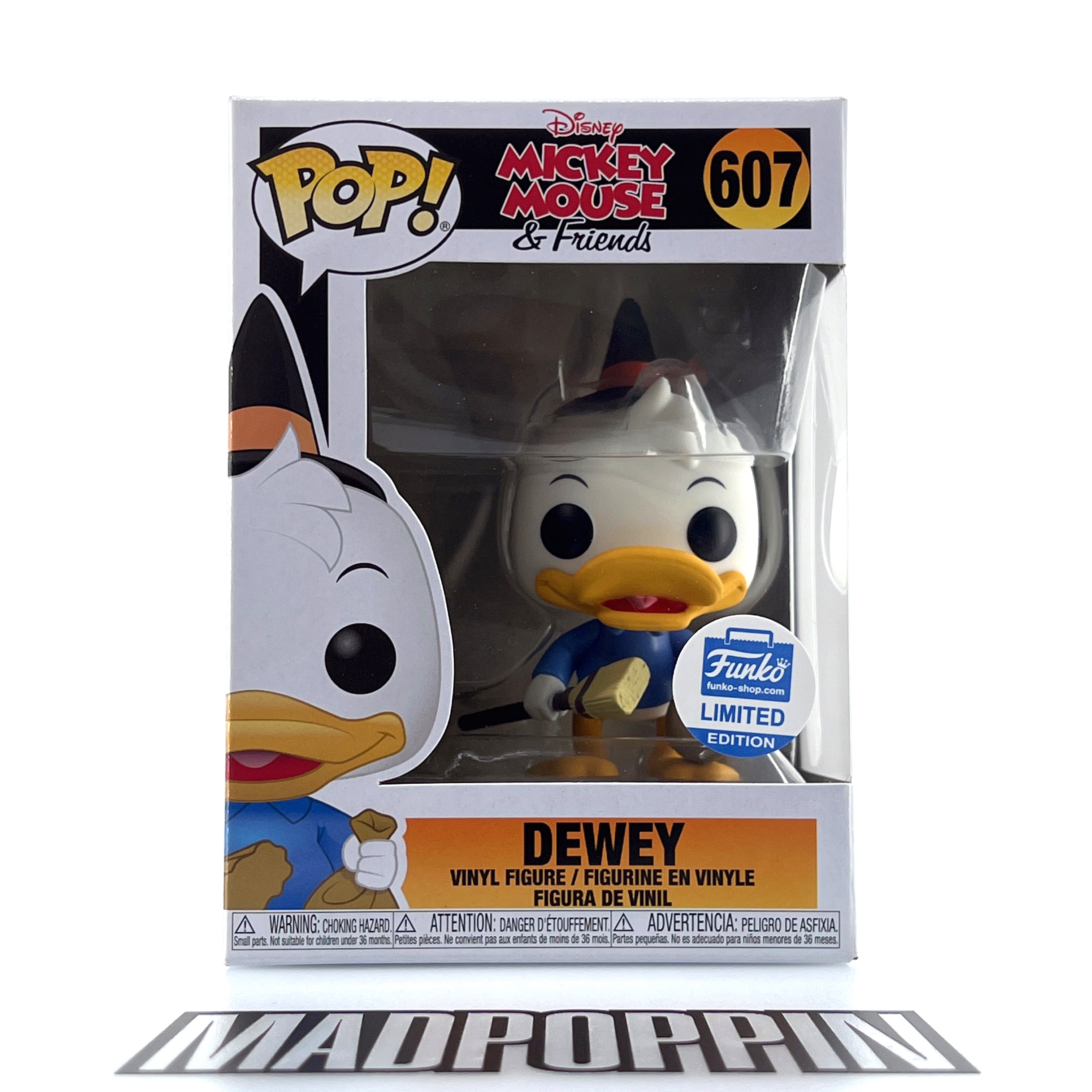 Funko Pop Disney Mickey Mouse & Friends Dewey Trick-or-Treat Funko-Shop.com #607