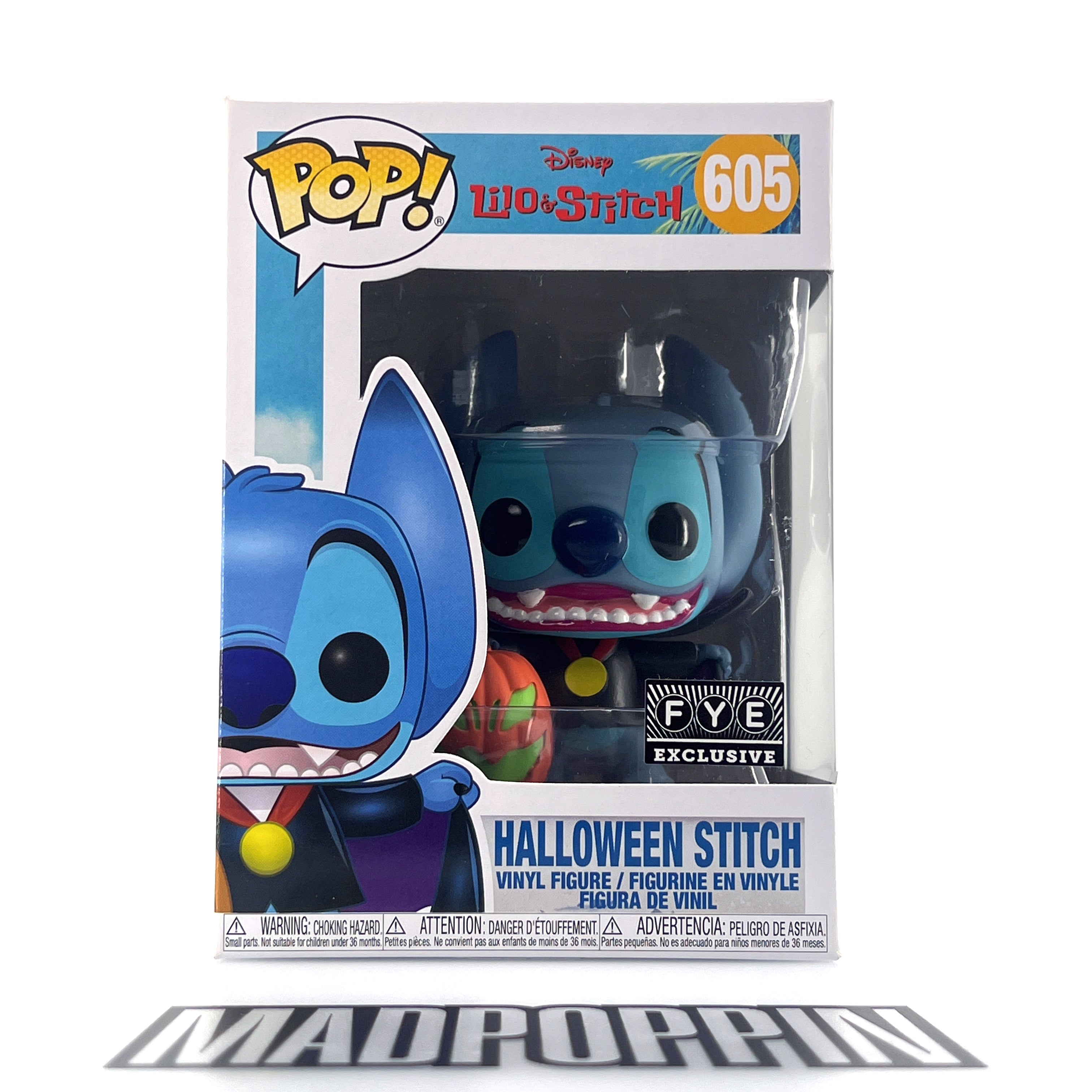 Funko Pop Disney Lilo & Stitch Halloween Stitch FYE #605