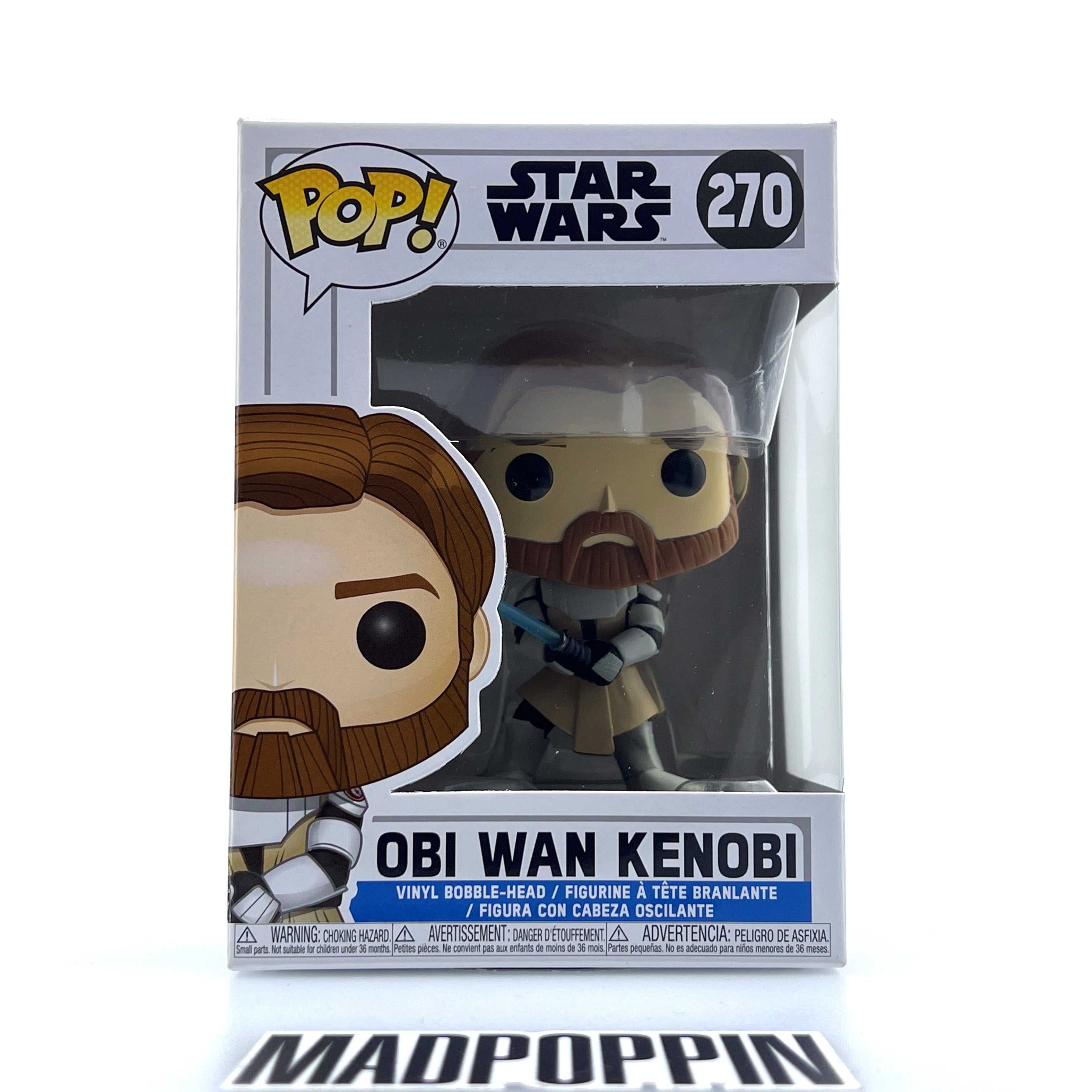 Funko Pop Star Wars The Clone Wars Obi Wan Kenobi 270
