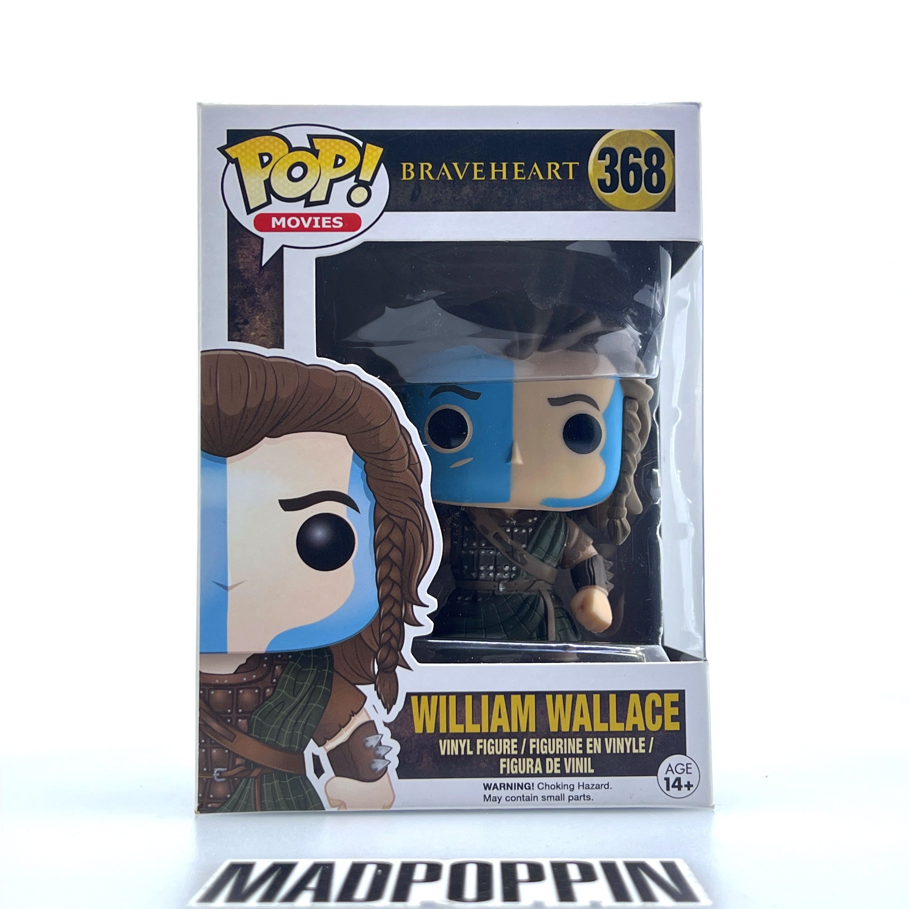 Funko Pop Movies Braveheart William Wallace Vaulted 368