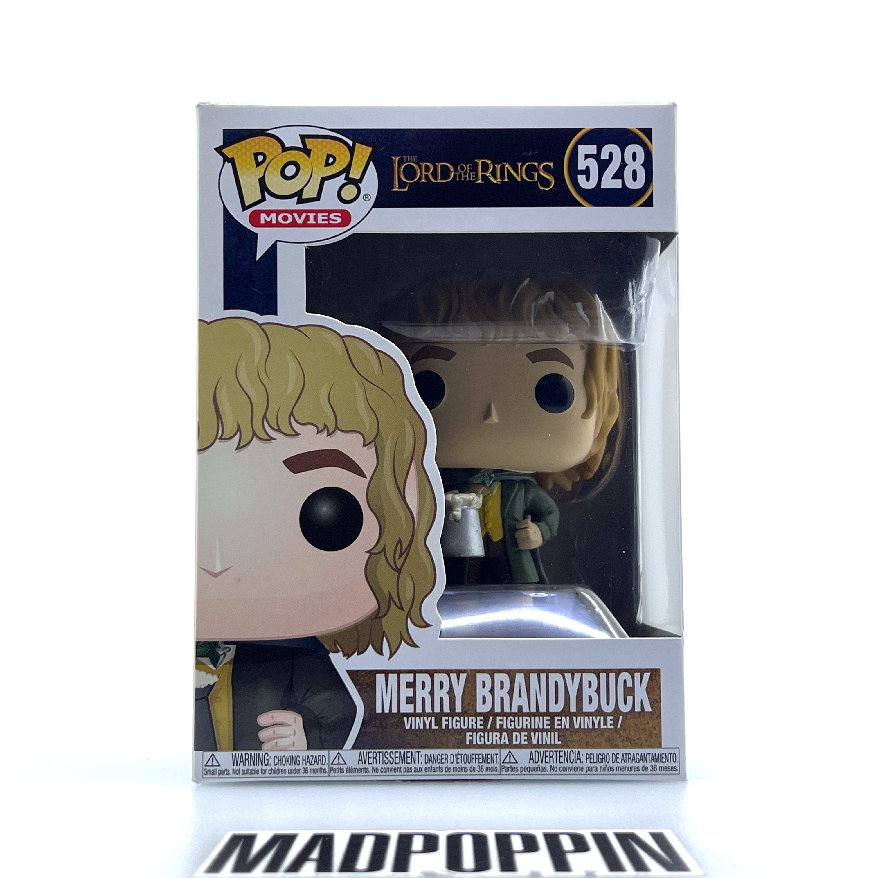 Funko Pop Movies The Lord of the Rings Merry Brandybuck Vaulted 528