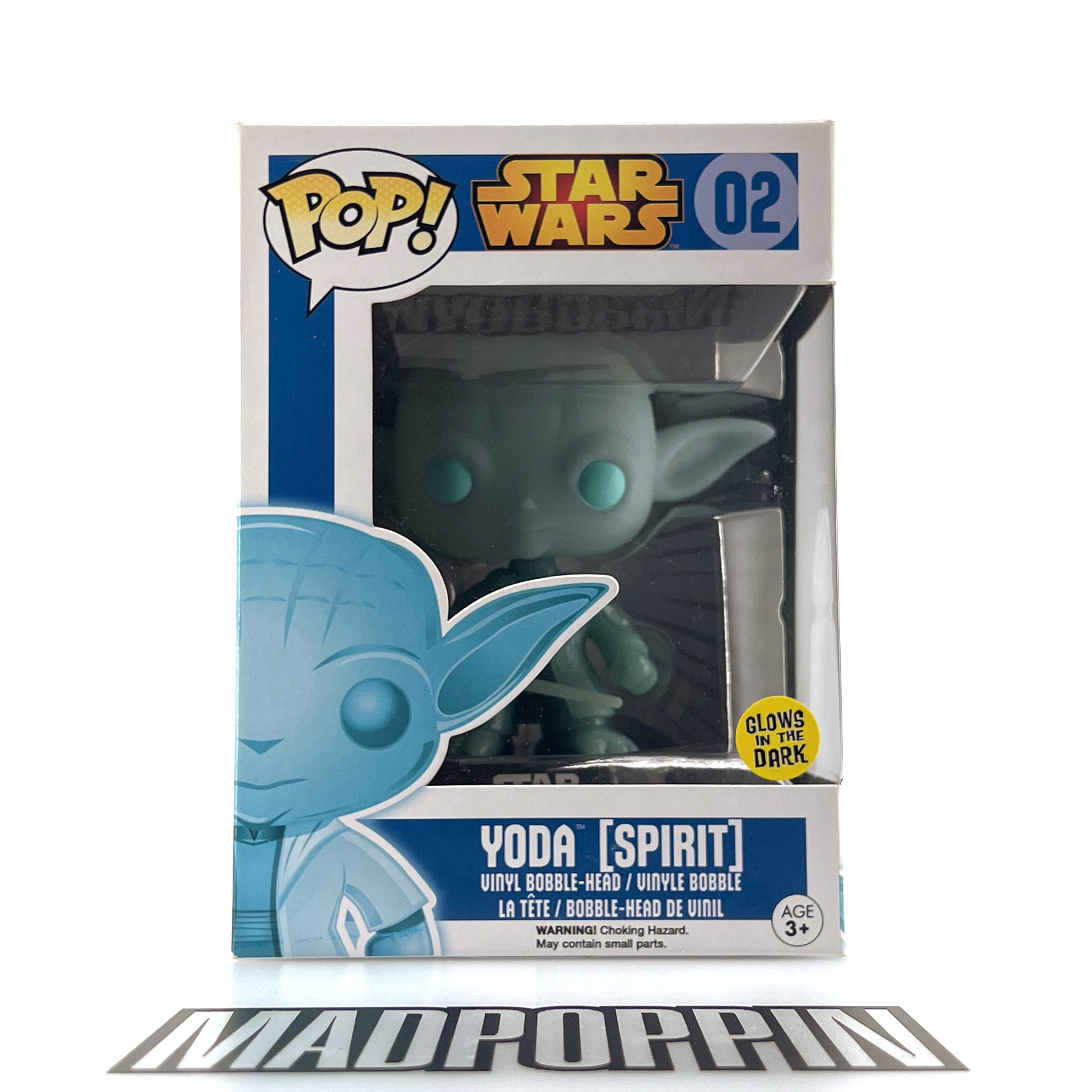 Funko Pop Star Wars Yoda Spirit Glow in the Dark Walgreens #02