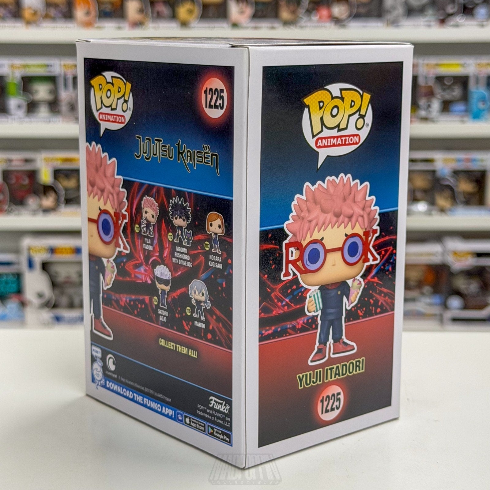 Funko Pop Anime Jujutsu Kaisen Yuji Itadori NYCC 1225 Japan Manga Vinyl Figure