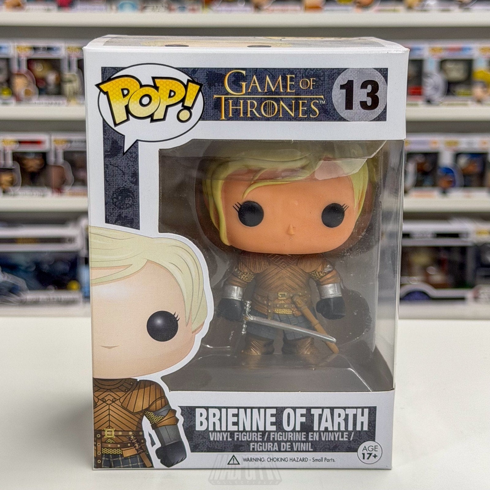 Funko Pop TV HBO Game of Thrones Brienne of Tarth 13 Knight Fantasy Vinyl Figure