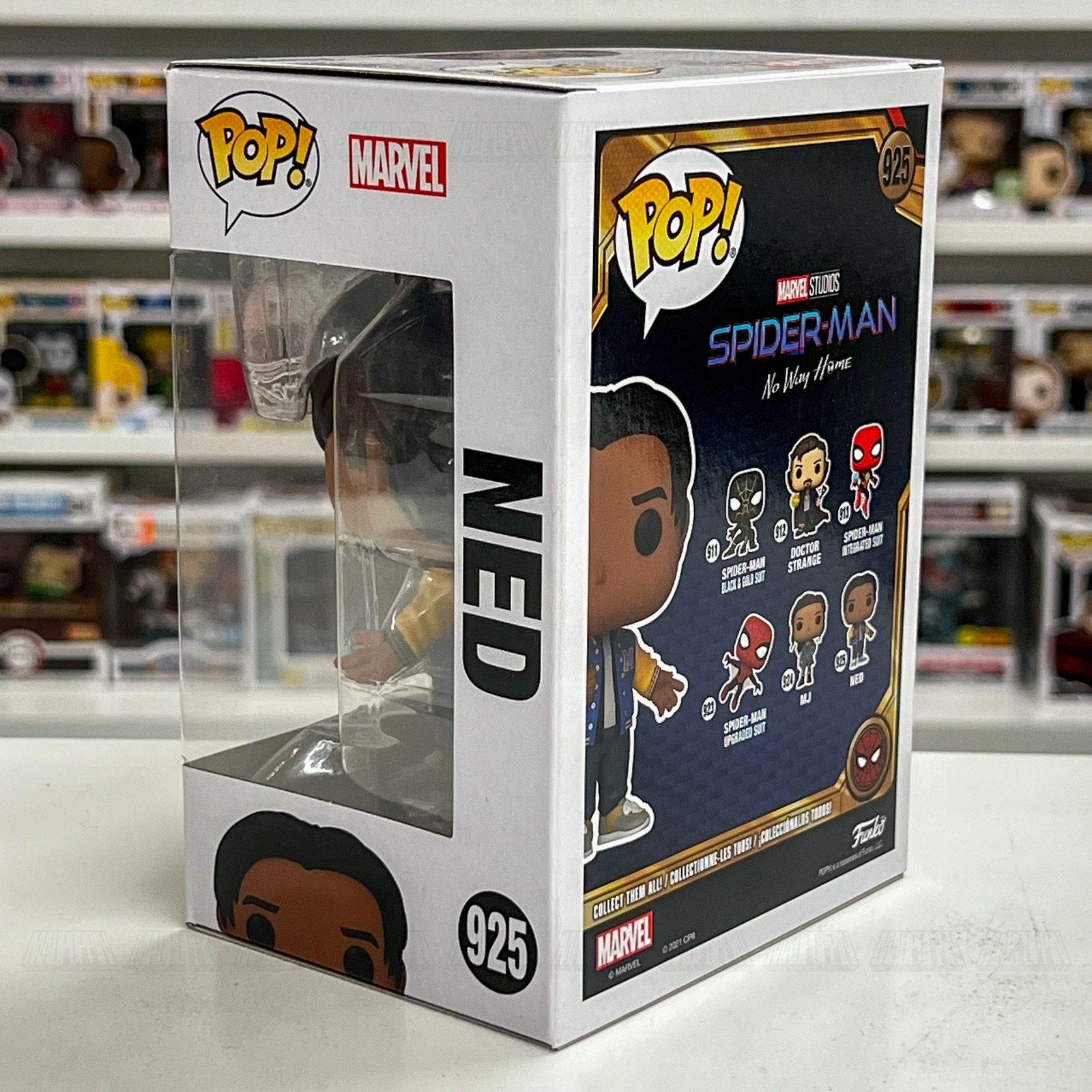 Funko Pop Marvel Spider-Man No Way Home Ned Leeds 925 Peter Parker Toy Figure