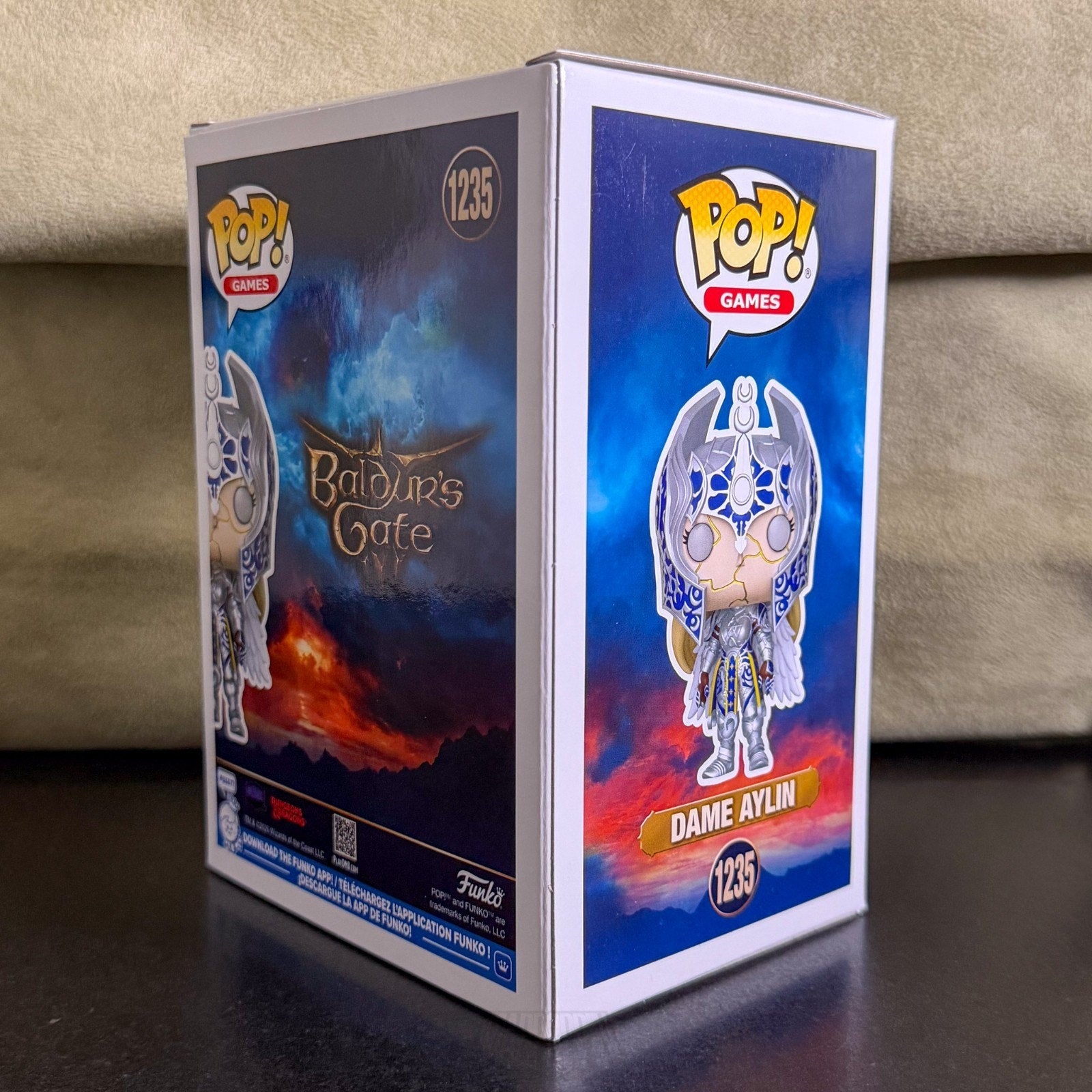 Funko Pop Games Baldur’s Gate Dame Aylin 1235 SDCC 2026 Video Toy Vinyl Figure