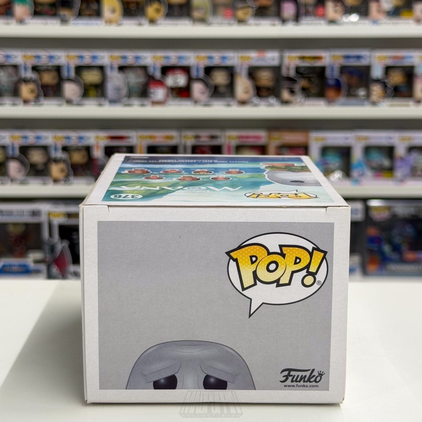 Funko Pop Disney Moana Maui Shark Head ECCC Spring Con 376 Demigod Vinyl Figure