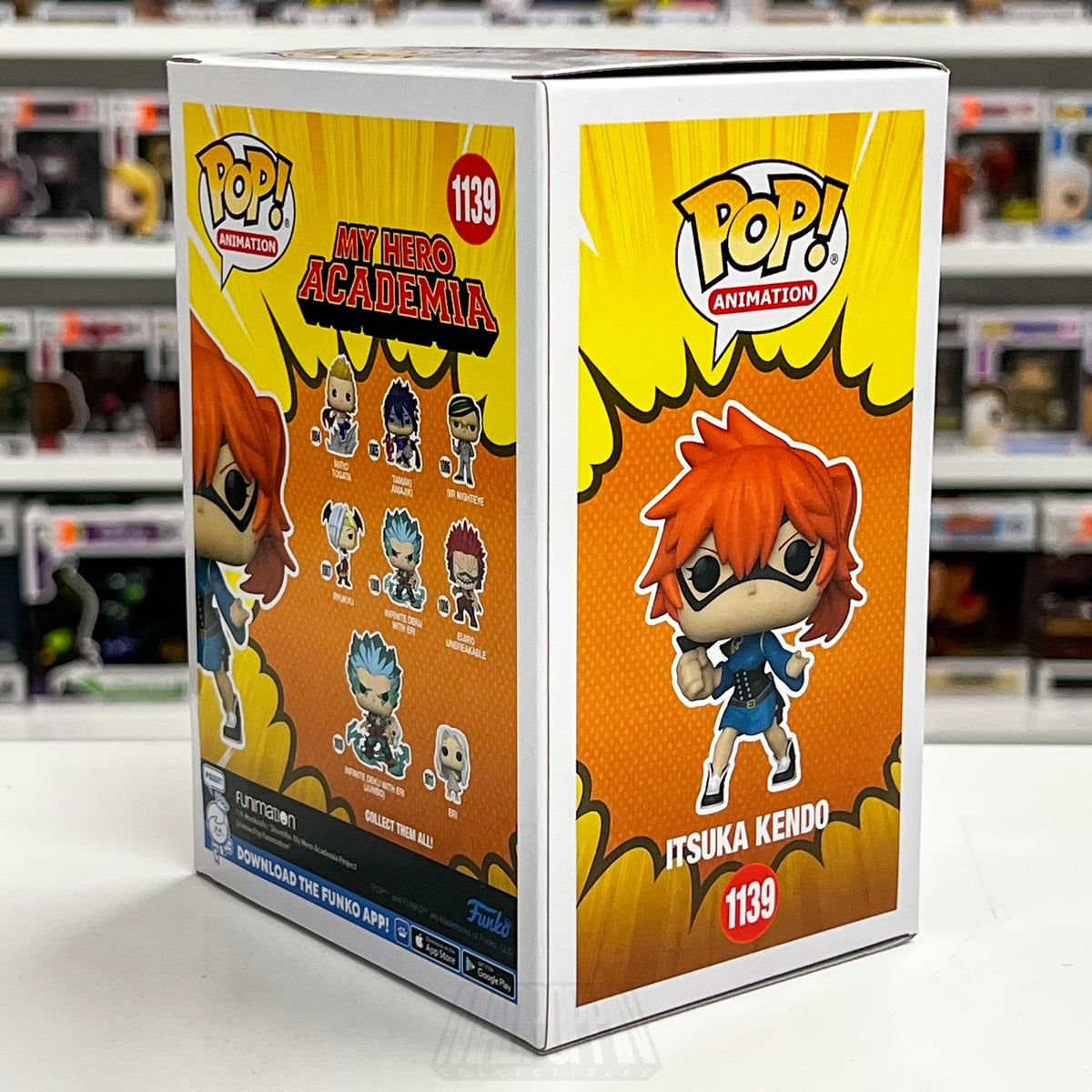 Funko Pop Anime My Hero Academia Itsuka Kendo Hot Topic 1139 Manga Vinyl Figure
