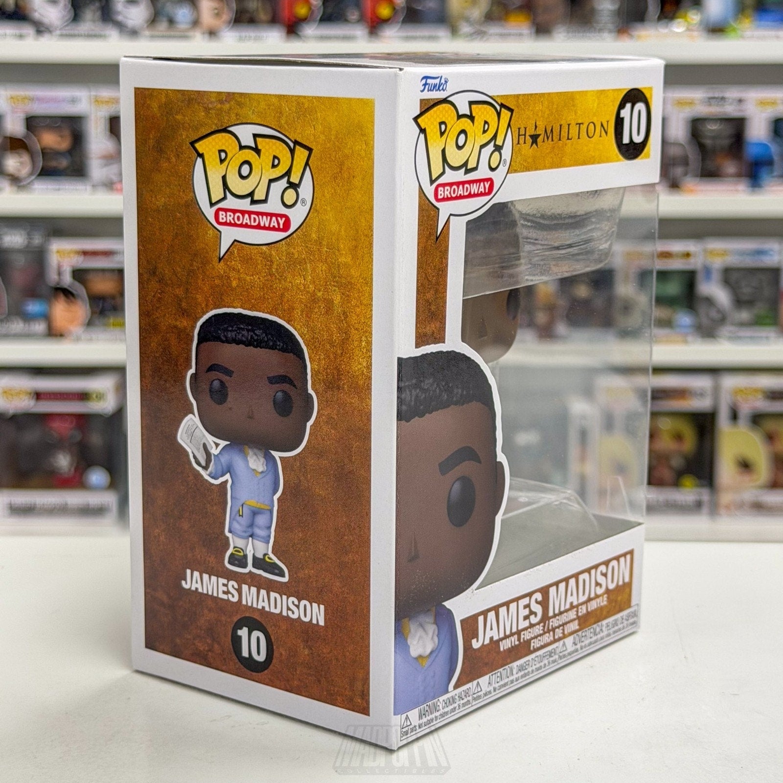 Funko Pop Broadway Hamilton James Madison 10 Musical Grammy Award Vinyl Figure