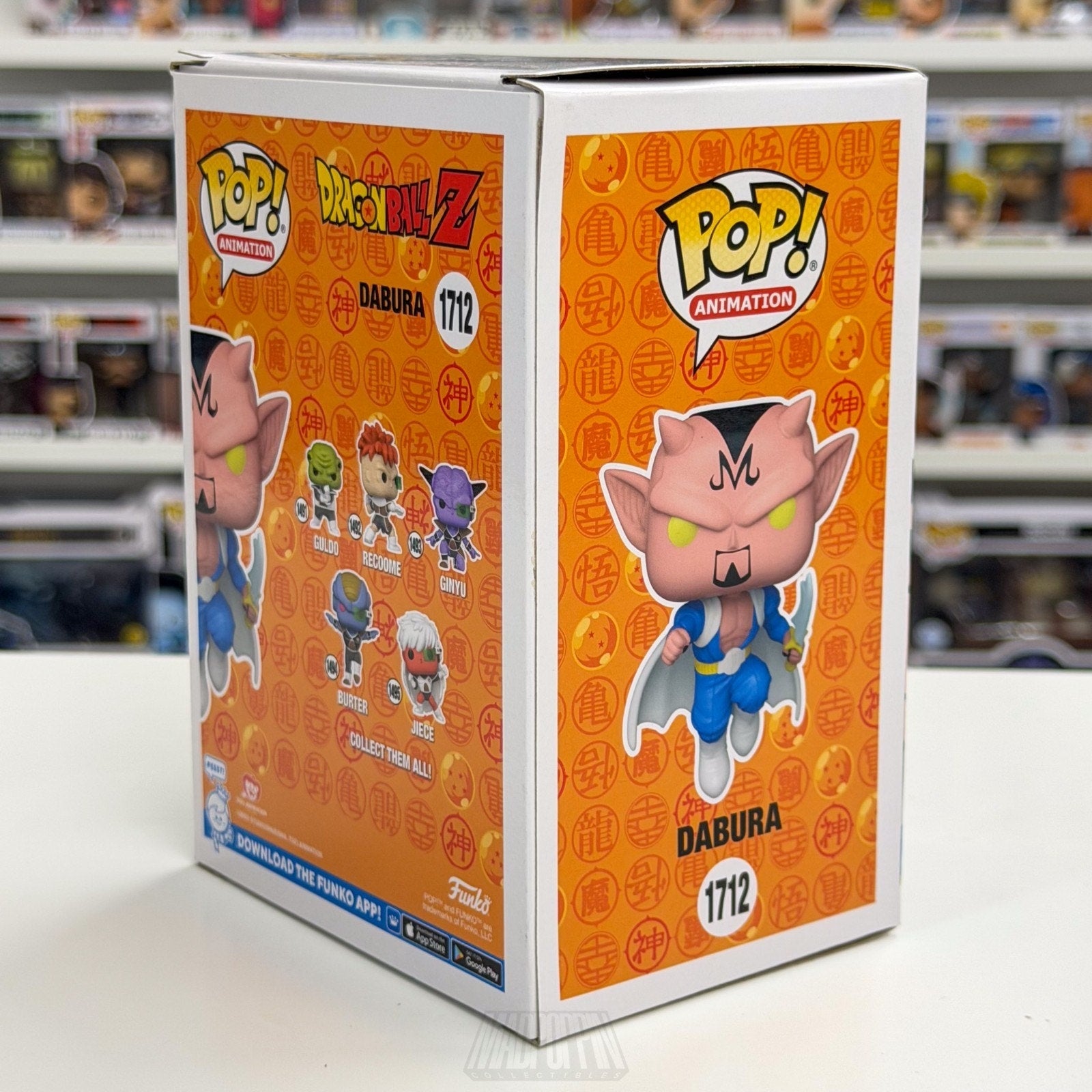 Funko Pop Anime Dragon Ball Z Dabura NYCC Fall Con 712 Japan Manga Vinyl Figure