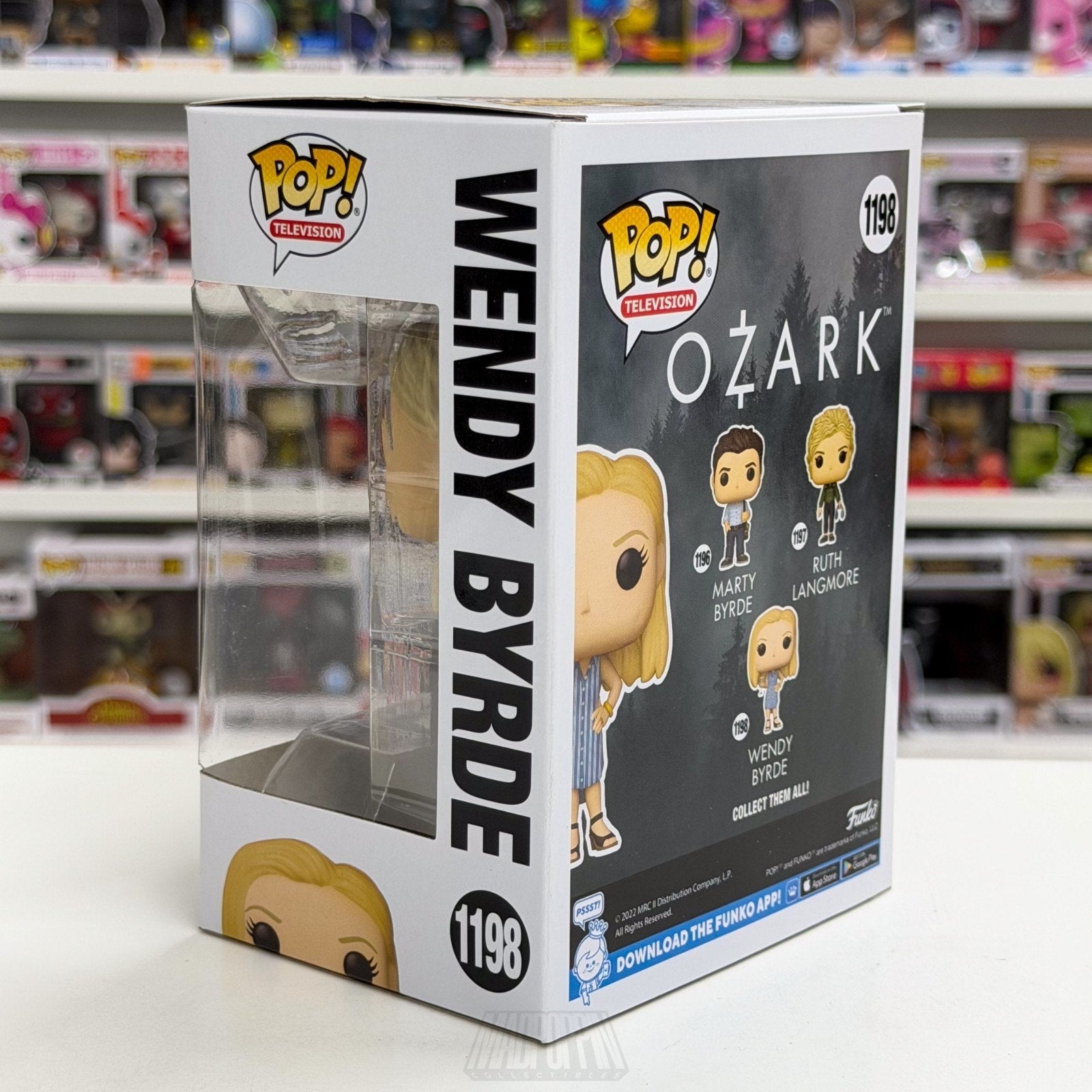 Funko Pop TV Netflix Ozark Wendy Byrde 1198 Crime Drama Missouri Vinyl Figure