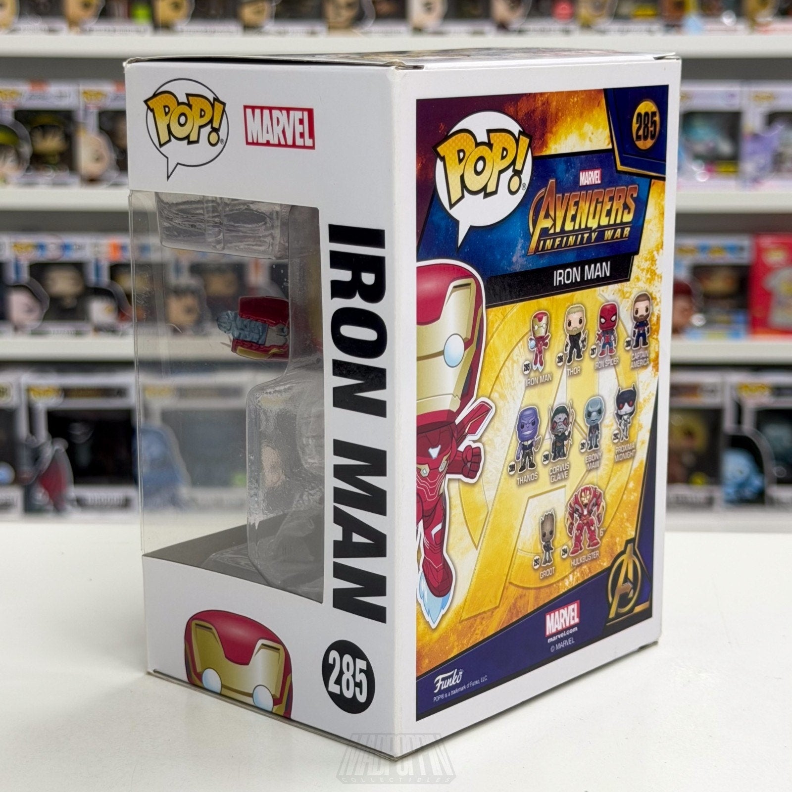 Funko Pop Marvel Avengers Infinity War Iron Man Flying 285 Hero Toy Vinyl Figure