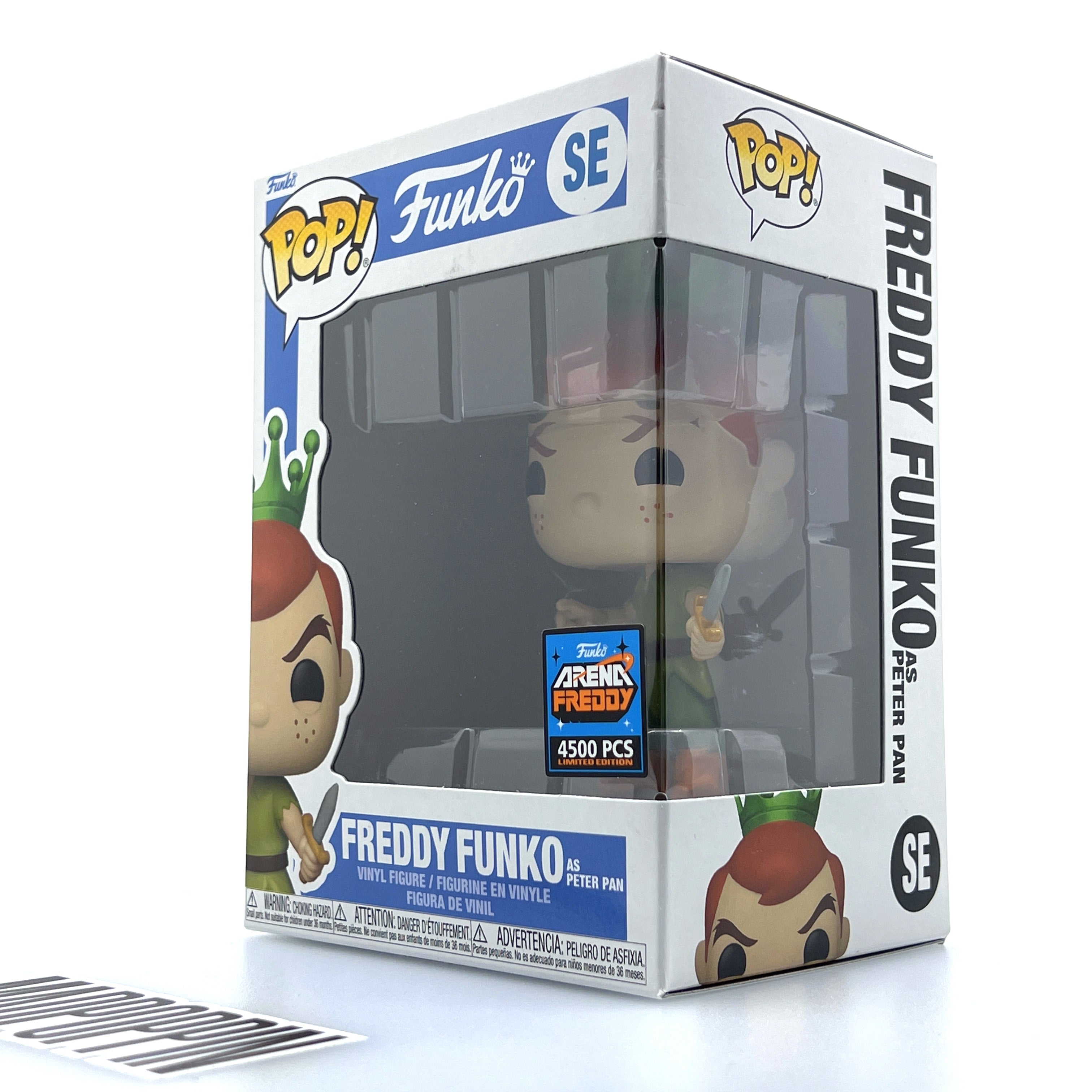 Funko Pop Arena Freddy Funko as Peter Pan Disney 70 Years LE 4500 Pcs SE