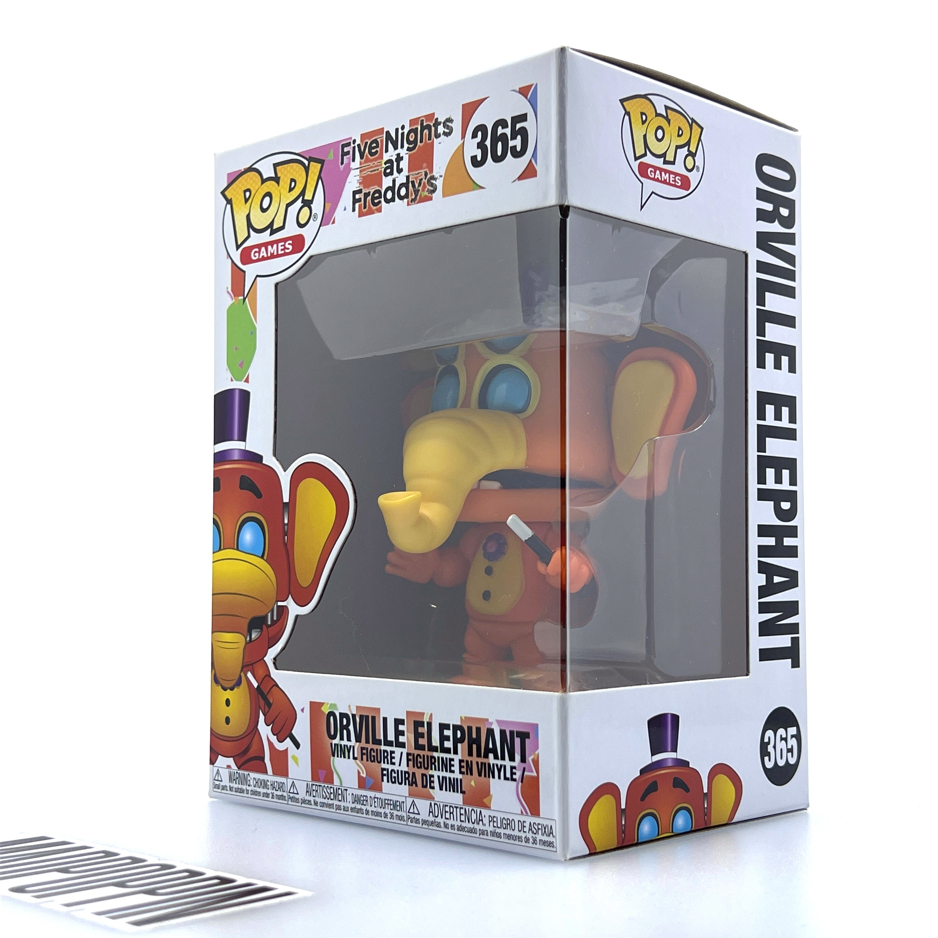 Funko Pop Games Five Nights at Freddy's Pizzeria Simulator Orville Elephant 365