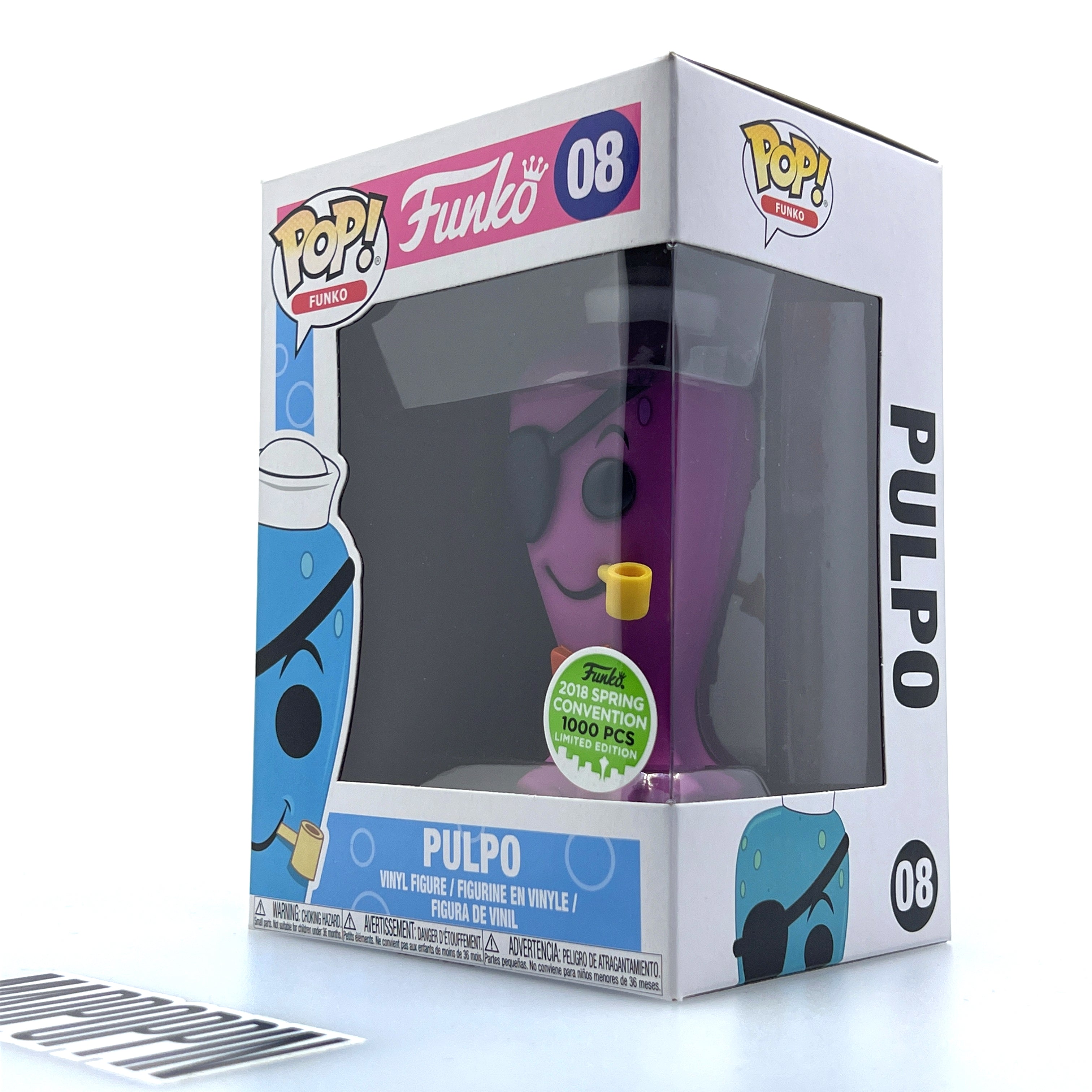 Funko Pop Pulpo Purple ECCC LE 1000 Pcs ECCC 08