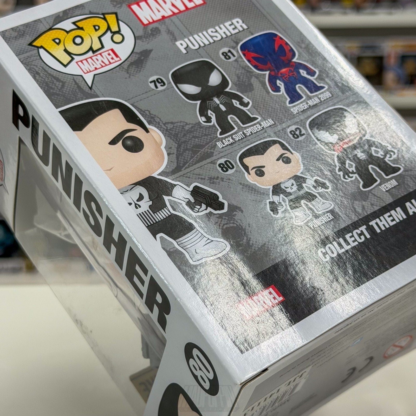 Funko Pop Marvel Punisher Walgreens 80 Frank Castle Antihero Vigilante Figure