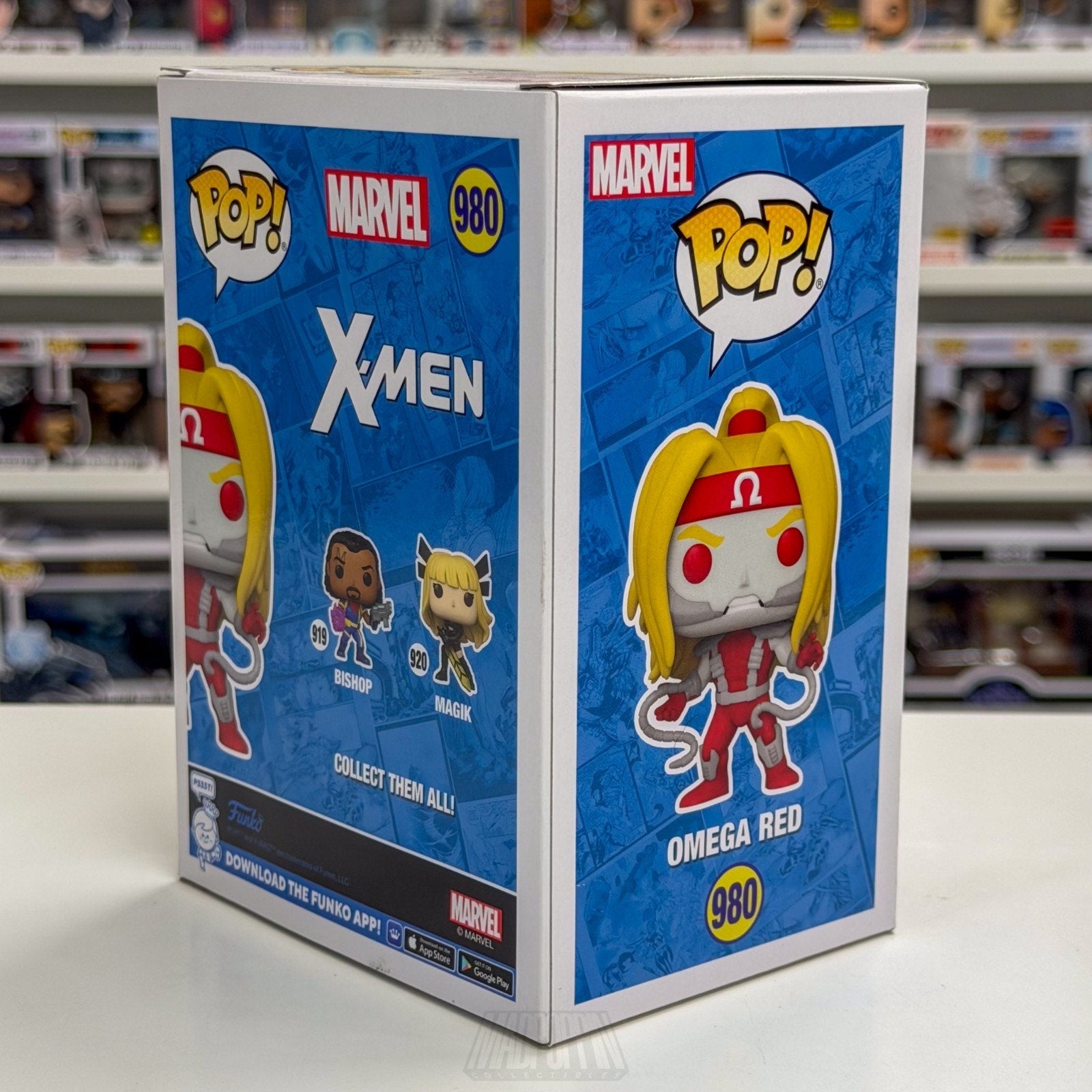 Funko Pop Marvel X-Men Omega Red Walgreens 980 Mutant Russia Toy Vinyl Figure